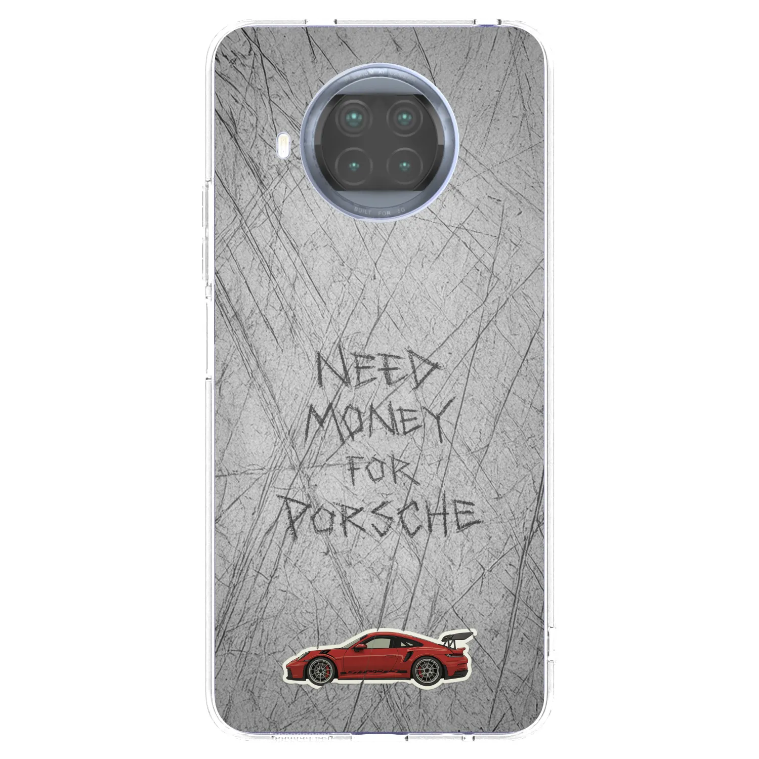 Picasee silikónový prehľadný obal pre Xiaomi Mi 10T Lite - Garage Scratch