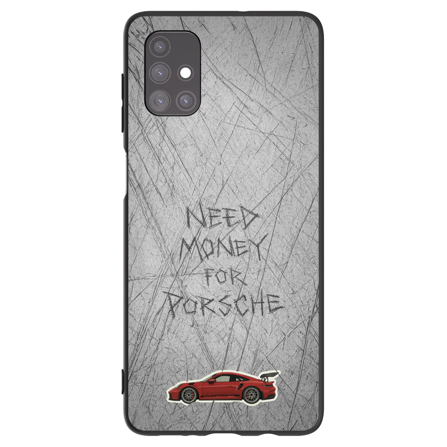 Picasee silikónový čierny obal pre Samsung Galaxy M51 M515F - Garage Scratch