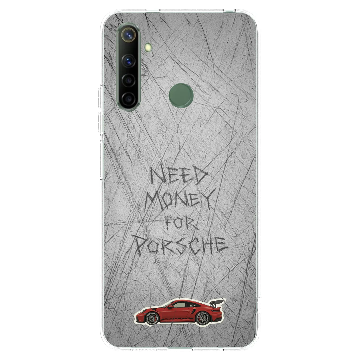Picasee silikónový prehľadný obal pre Realme 6i - Garage Scratch