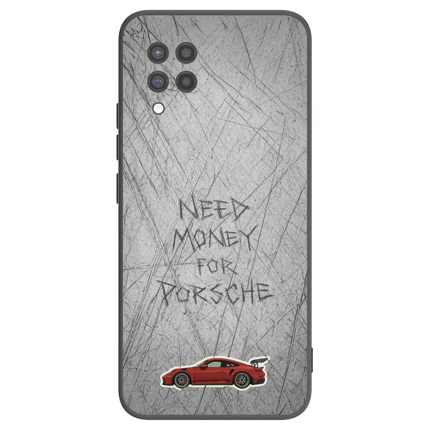 Picasee silikónový čierny obal pre Samsung Galaxy A42 A426B - Garage Scratch