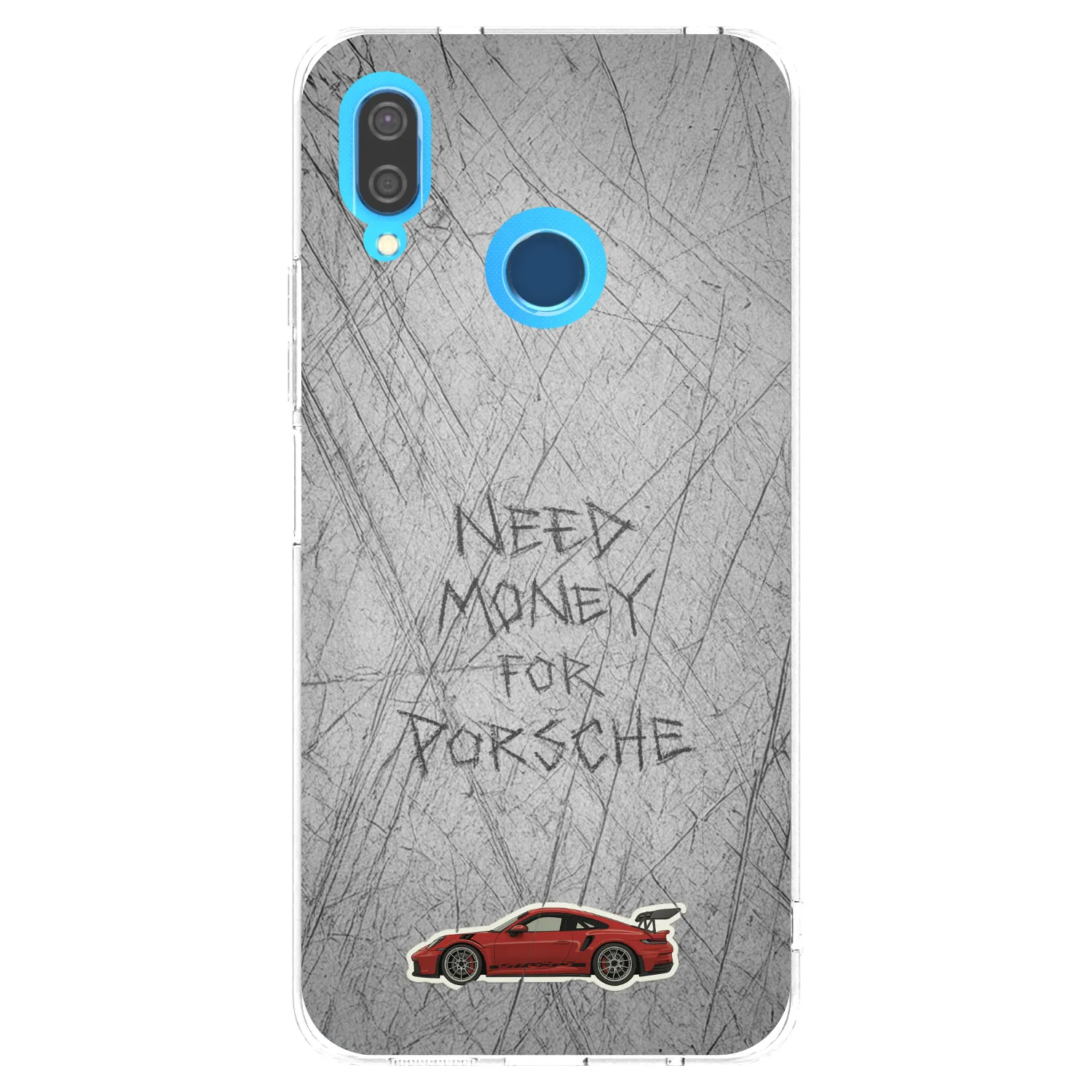 Picasee silikónový prehľadný obal pre Huawei P20 Lite - Garage Scratch