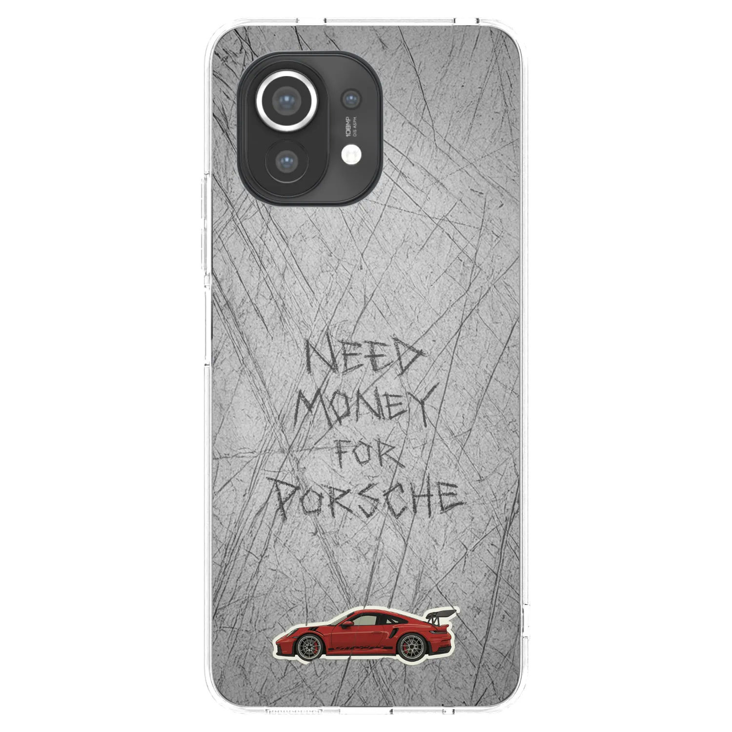 Picasee silikónový prehľadný obal pre Xiaomi Mi 11 - Garage Scratch