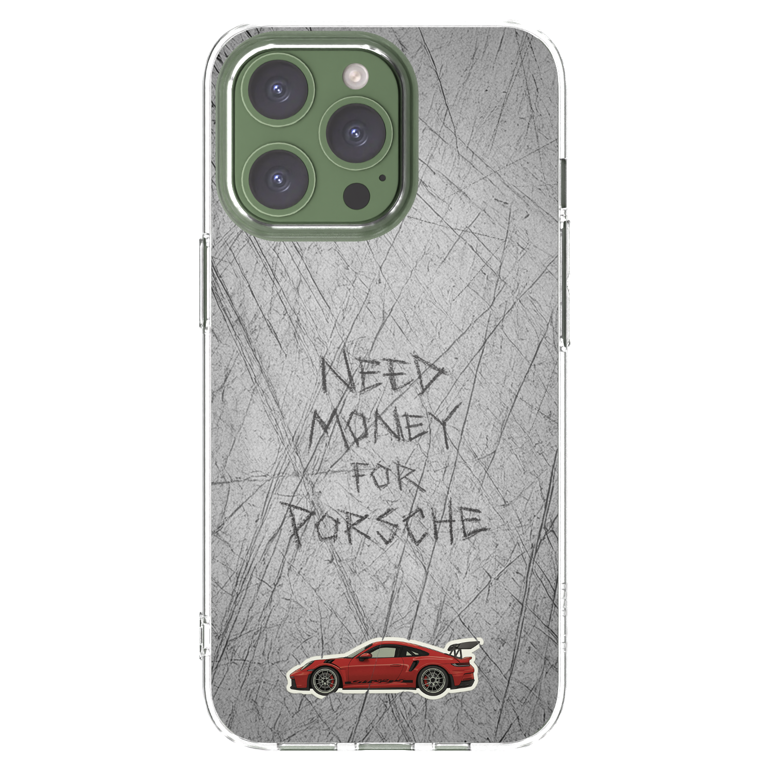 Picasee silikónový prehľadný obal pre Apple iPhone 13 Pro - Garage Scratch