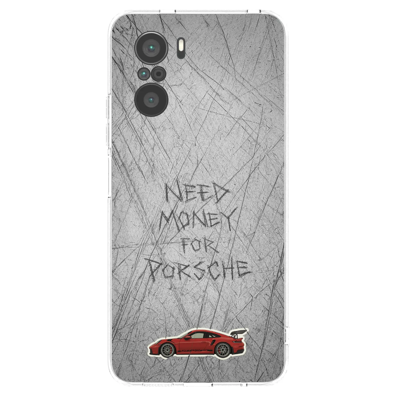 Picasee silikónový prehľadný obal pre Xiaomi Poco F3 - Garage Scratch