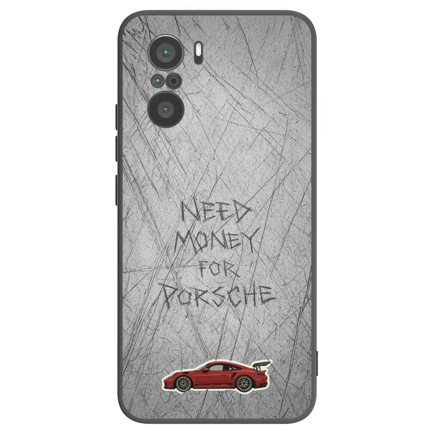 Picasee silikónový čierny obal pre Xiaomi Poco F3 - Garage Scratch