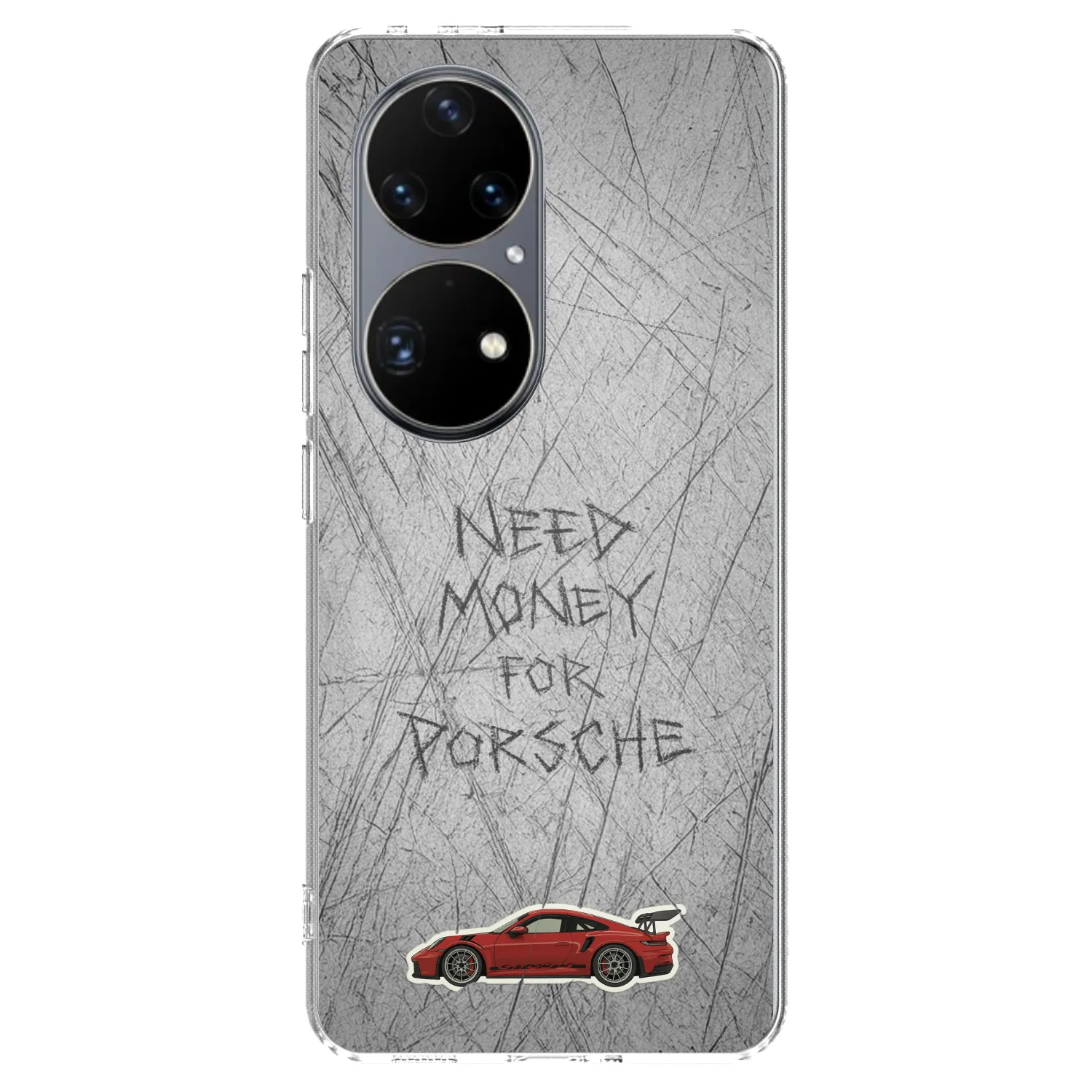 Picasee silikónový prehľadný obal pre Huawei P50 - Garage Scratch