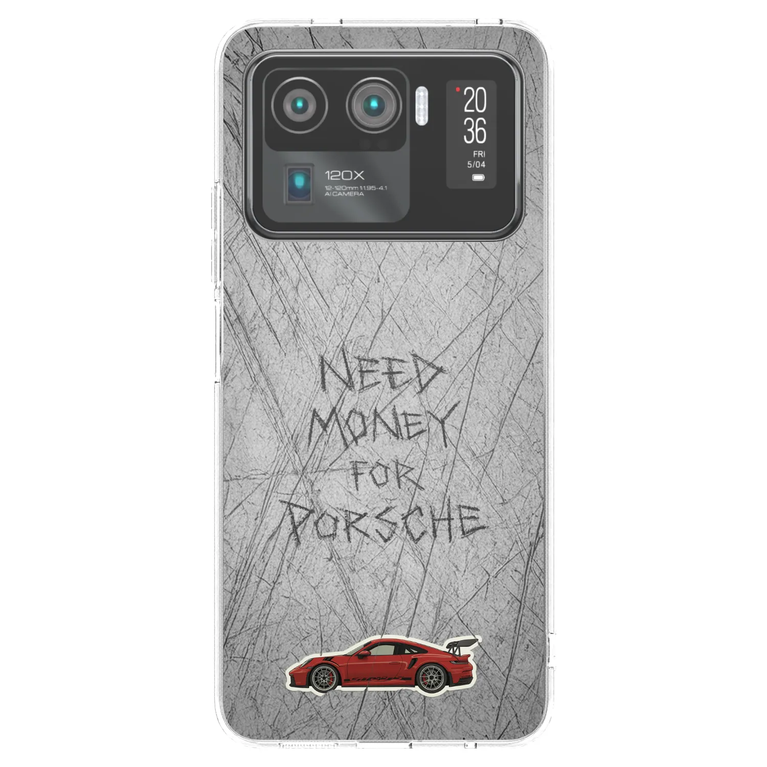 Picasee silikónový prehľadný obal pre Xiaomi Mi 11 Ultra - Garage Scratch