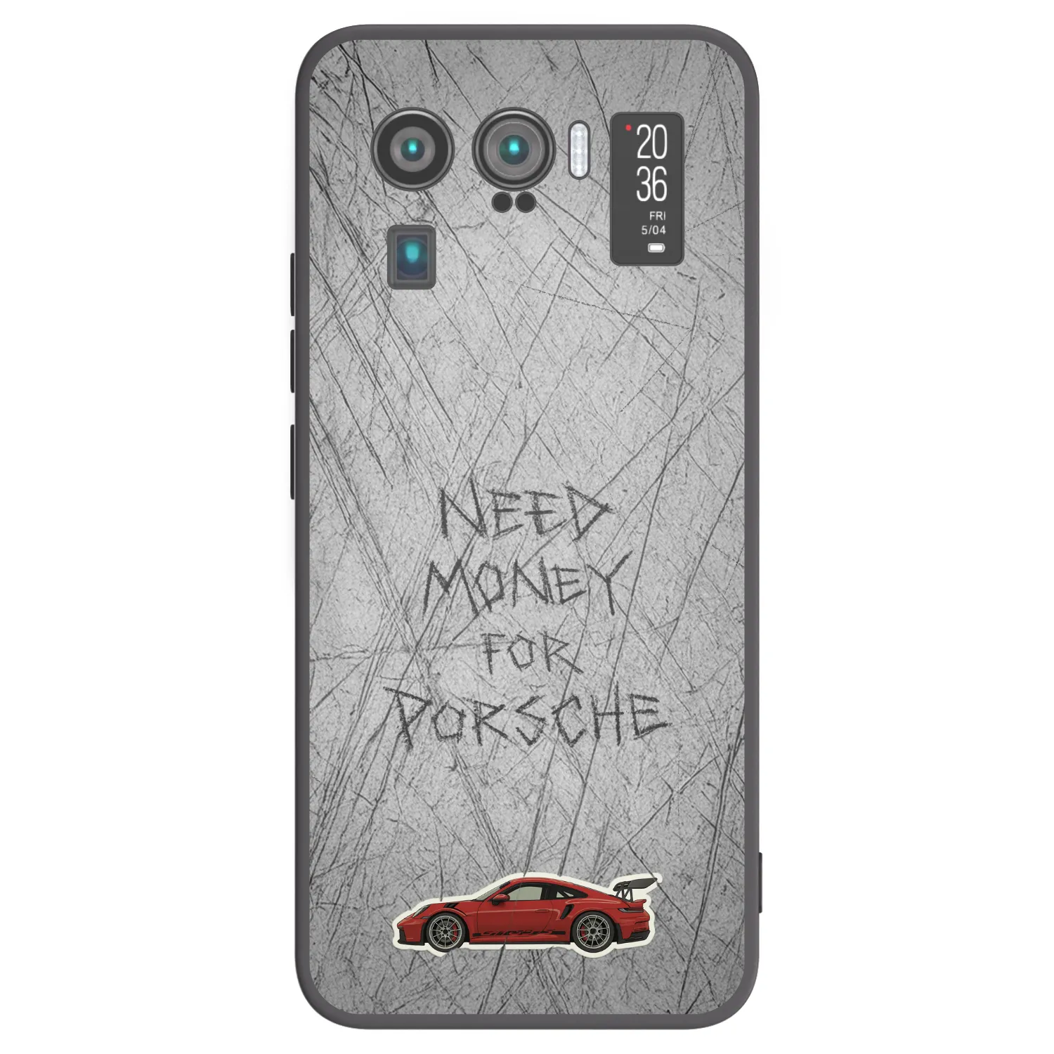 Picasee silikónový čierny obal pre Xiaomi Mi 11 Ultra - Garage Scratch
