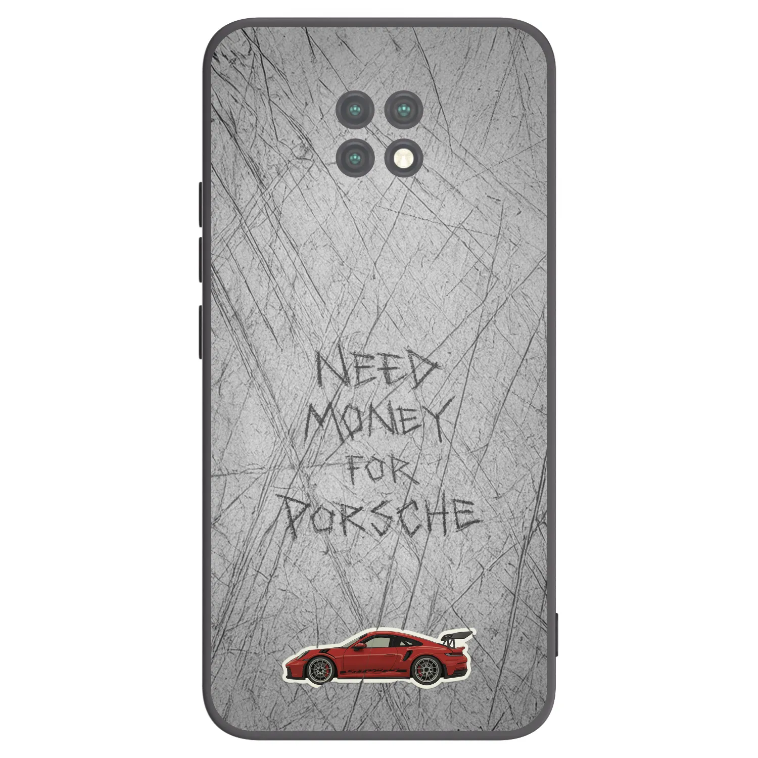 Picasee silikónový čierny obal pre Xiaomi Redmi Note 9T - Garage Scratch