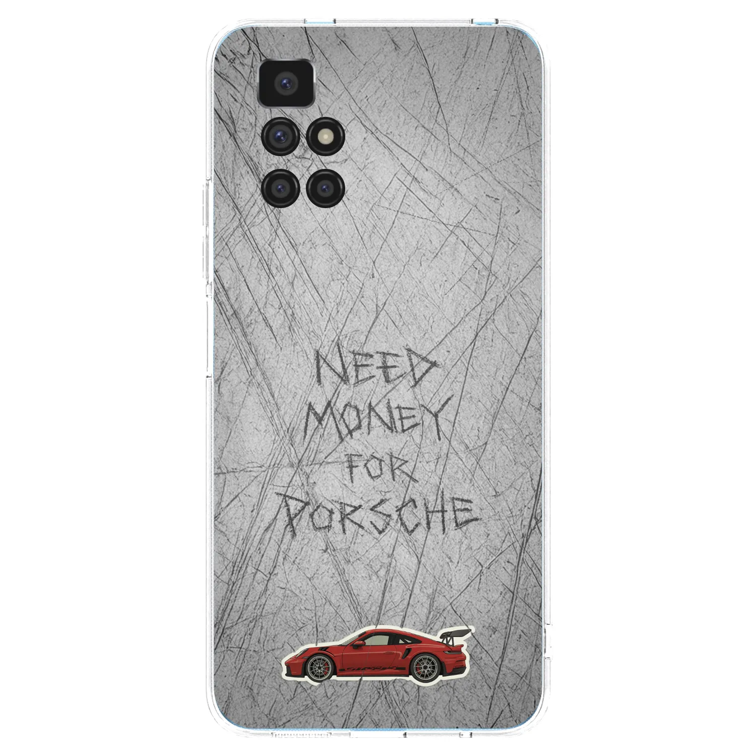 Picasee silikónový prehľadný obal pre Xiaomi Redmi 10 - Garage Scratch