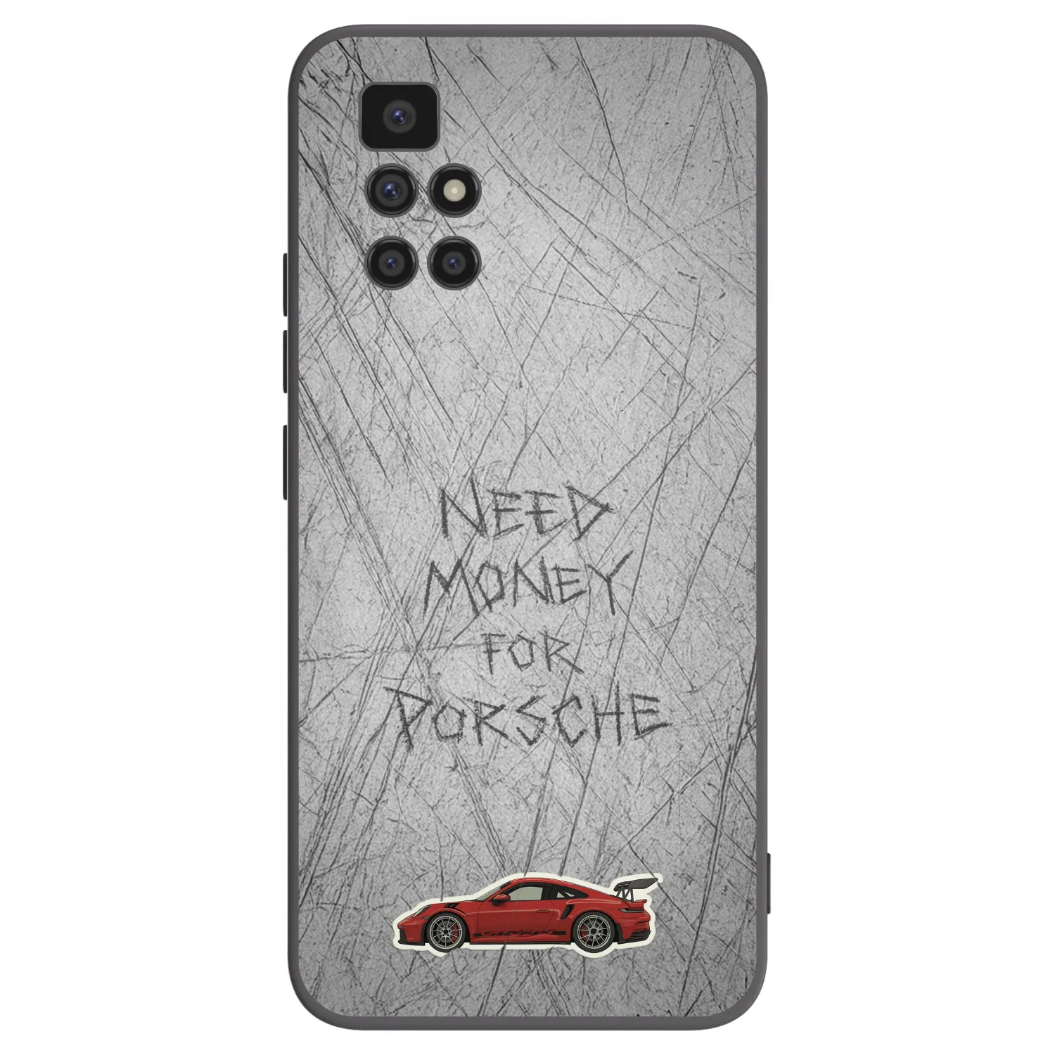 Picasee silikónový čierny obal pre Xiaomi Redmi 10 - Garage Scratch