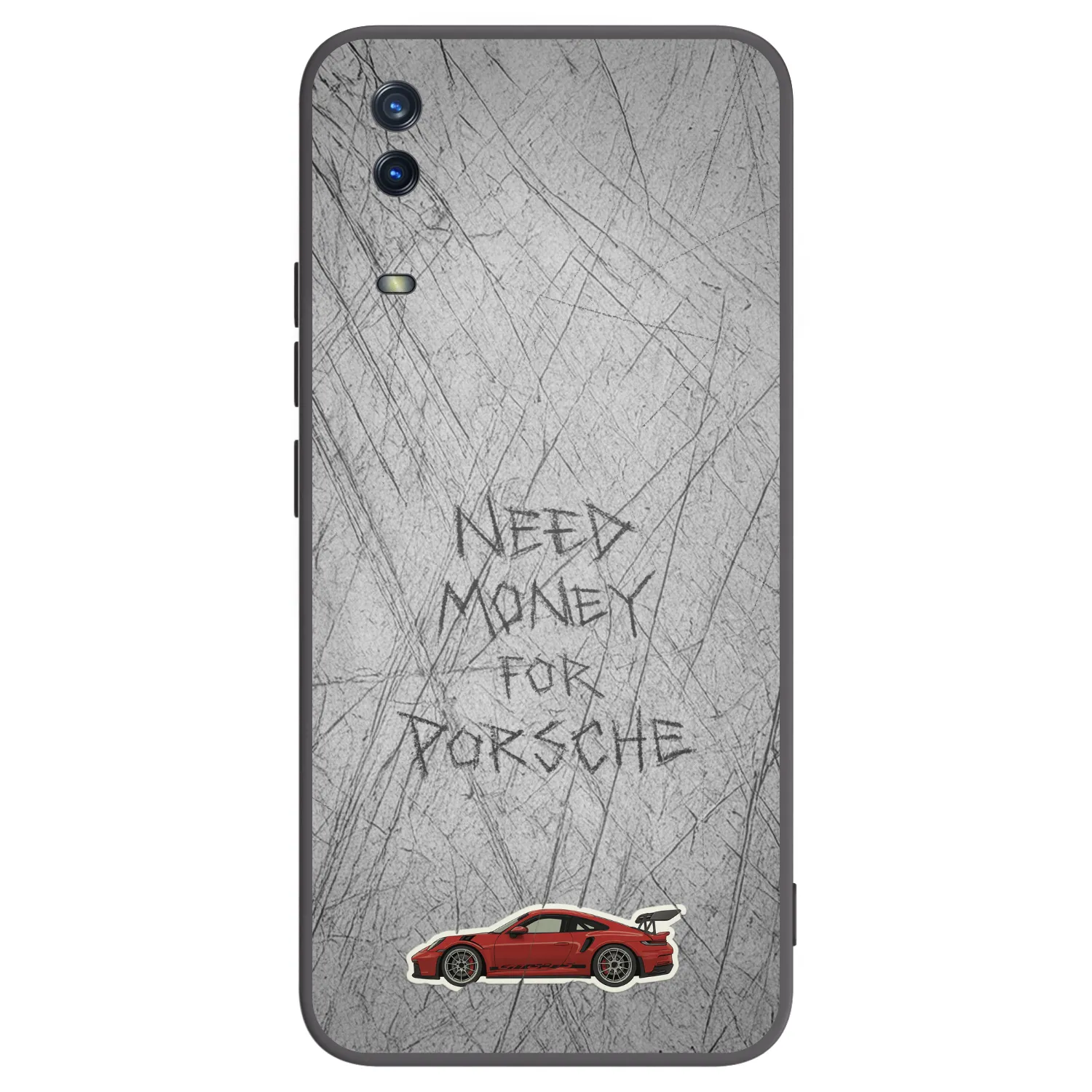 Picasee silikónový čierny obal pre Vivo Y11s - Garage Scratch