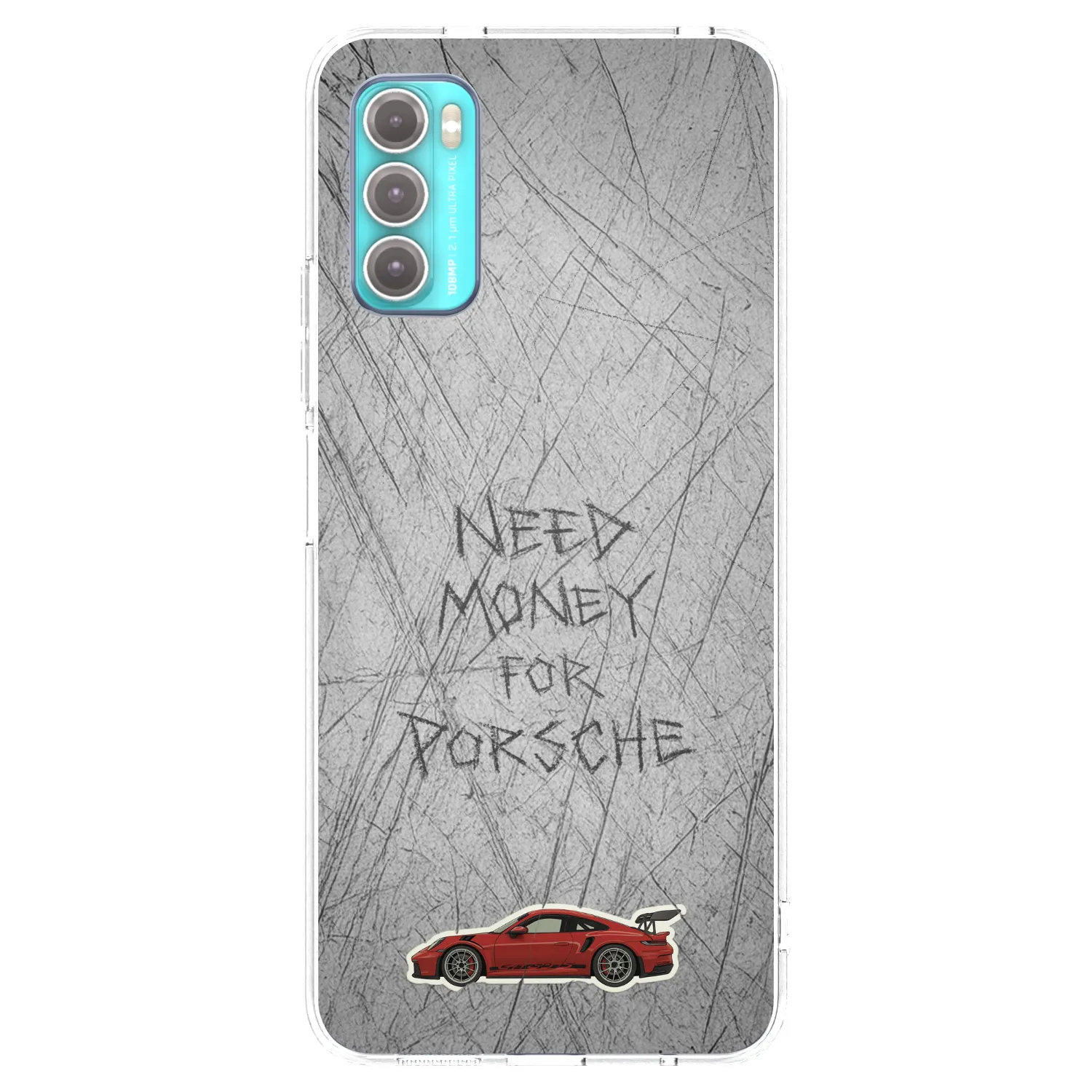 Picasee silikónový prehľadný obal pre Motorola Moto G60 - Garage Scratch