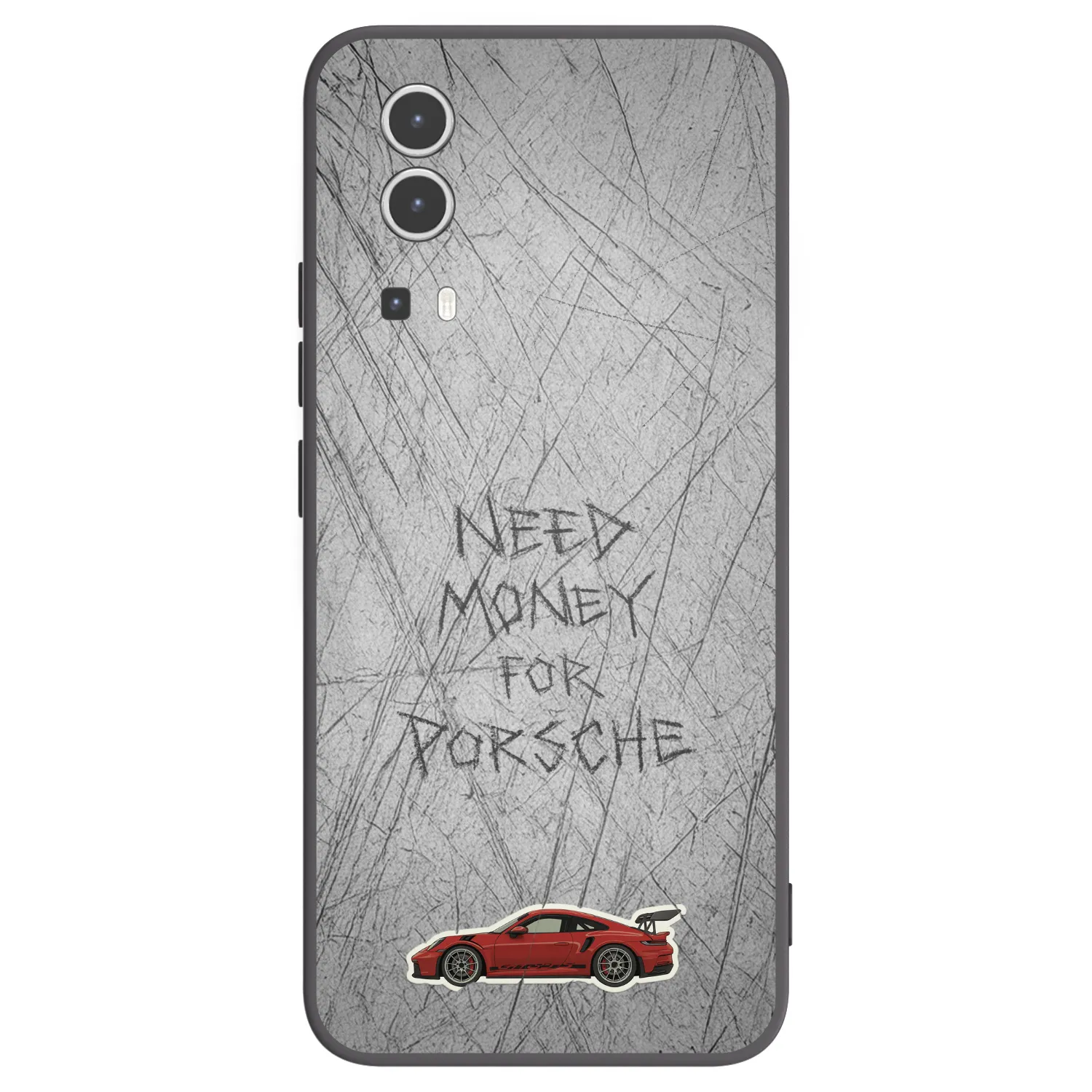 Picasee silikónový čierny obal pre Vivo Y72 5G - Garage Scratch