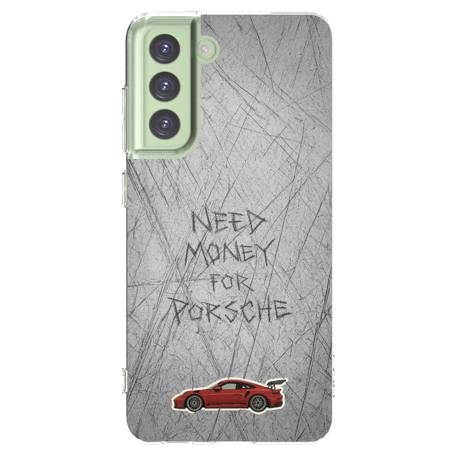 Picasee silikónový prehľadný obal pre Samsung Galaxy S21 FE 5G - Garage Scratch