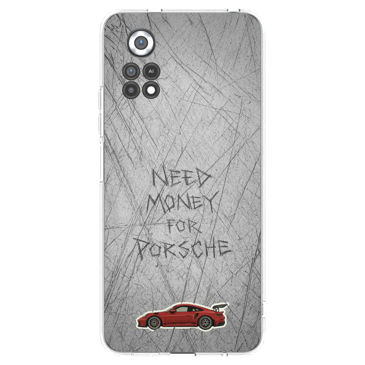 Picasee silikónový prehľadný obal pre Xiaomi Poco X4 Pro 5G - Garage Scratch