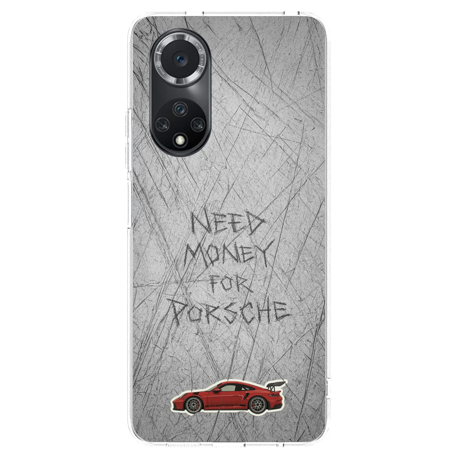 Picasee silikónový prehľadný obal pre Huawei Nova 9 SE - Garage Scratch
