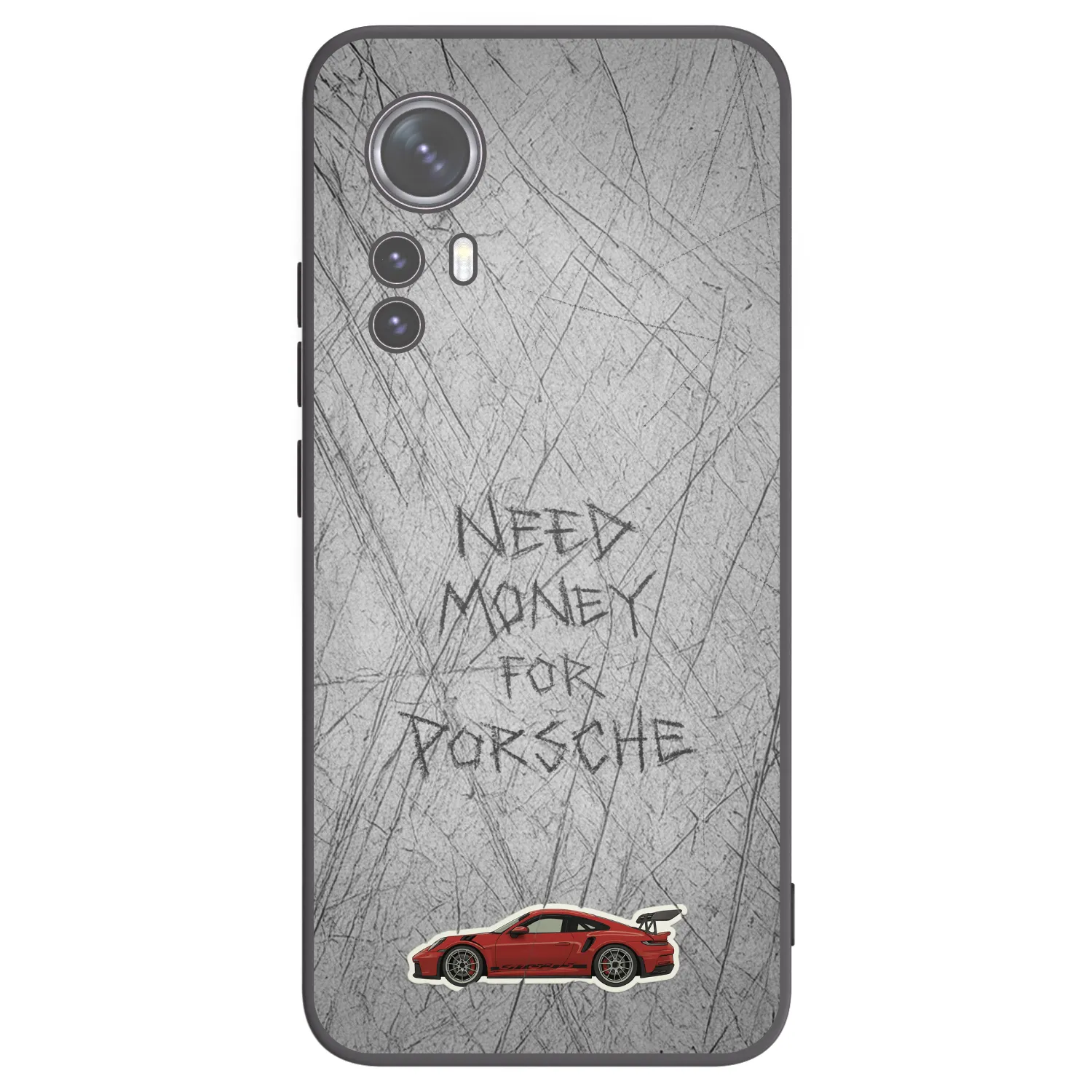 Picasee silikónový čierny obal pre Xiaomi 12 - Garage Scratch