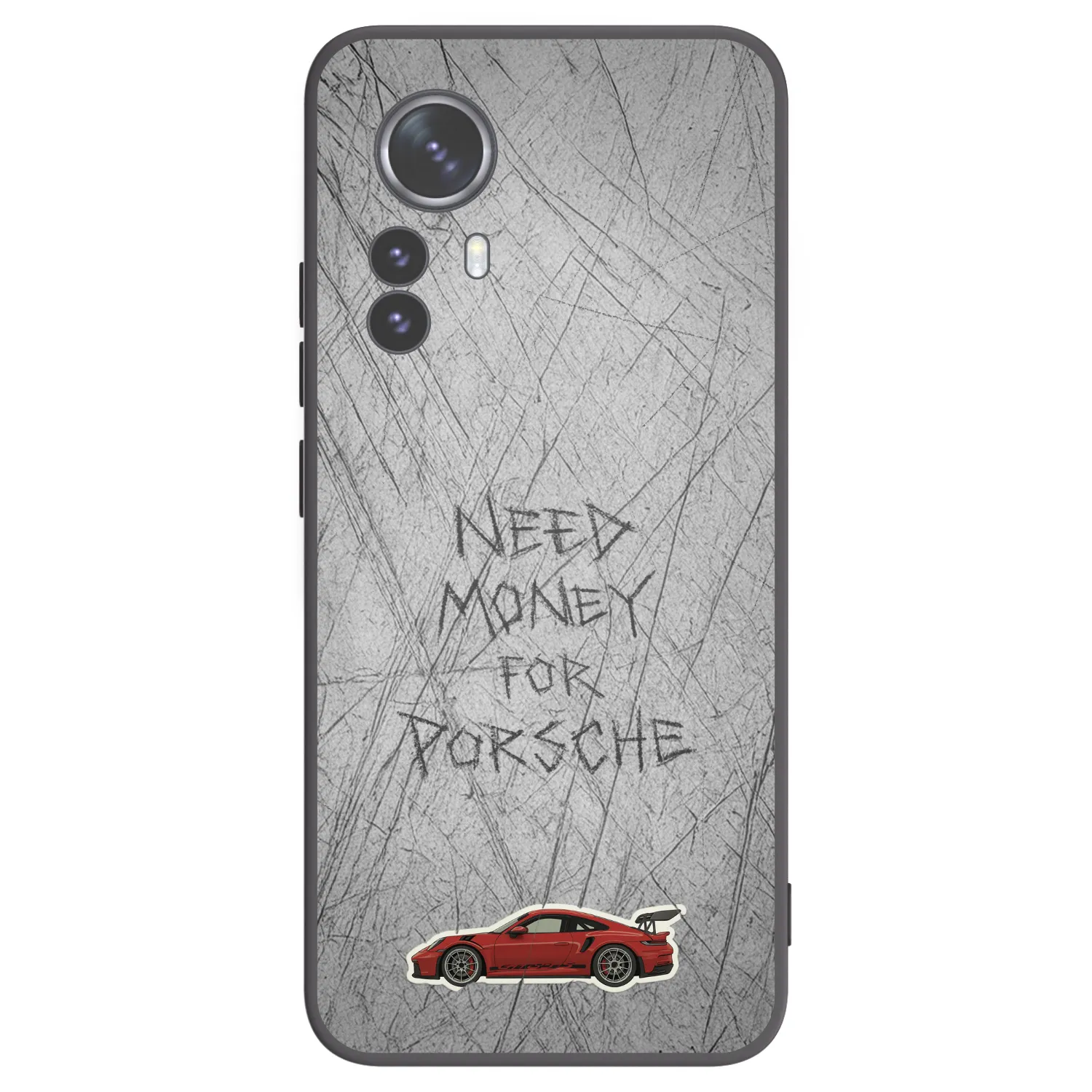Picasee silikónový čierny obal pre Xiaomi 12 Pro - Garage Scratch