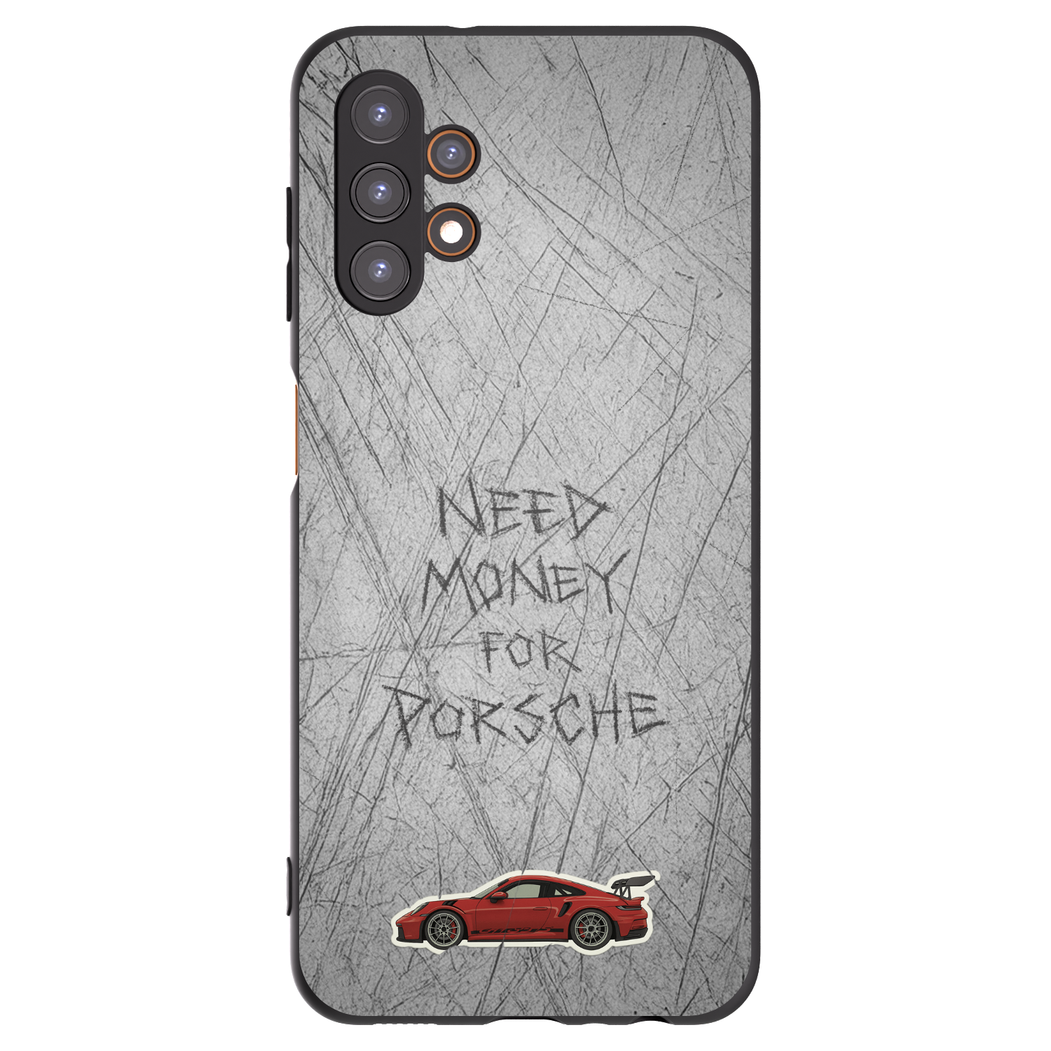 Picasee silikónový čierny obal pre Samsung Galaxy A13 4G A135 - Garage Scratch