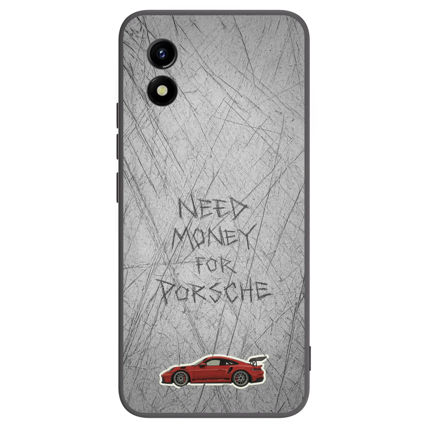 Picasee silikónový čierny obal pre Vivo Y01 - Garage Scratch