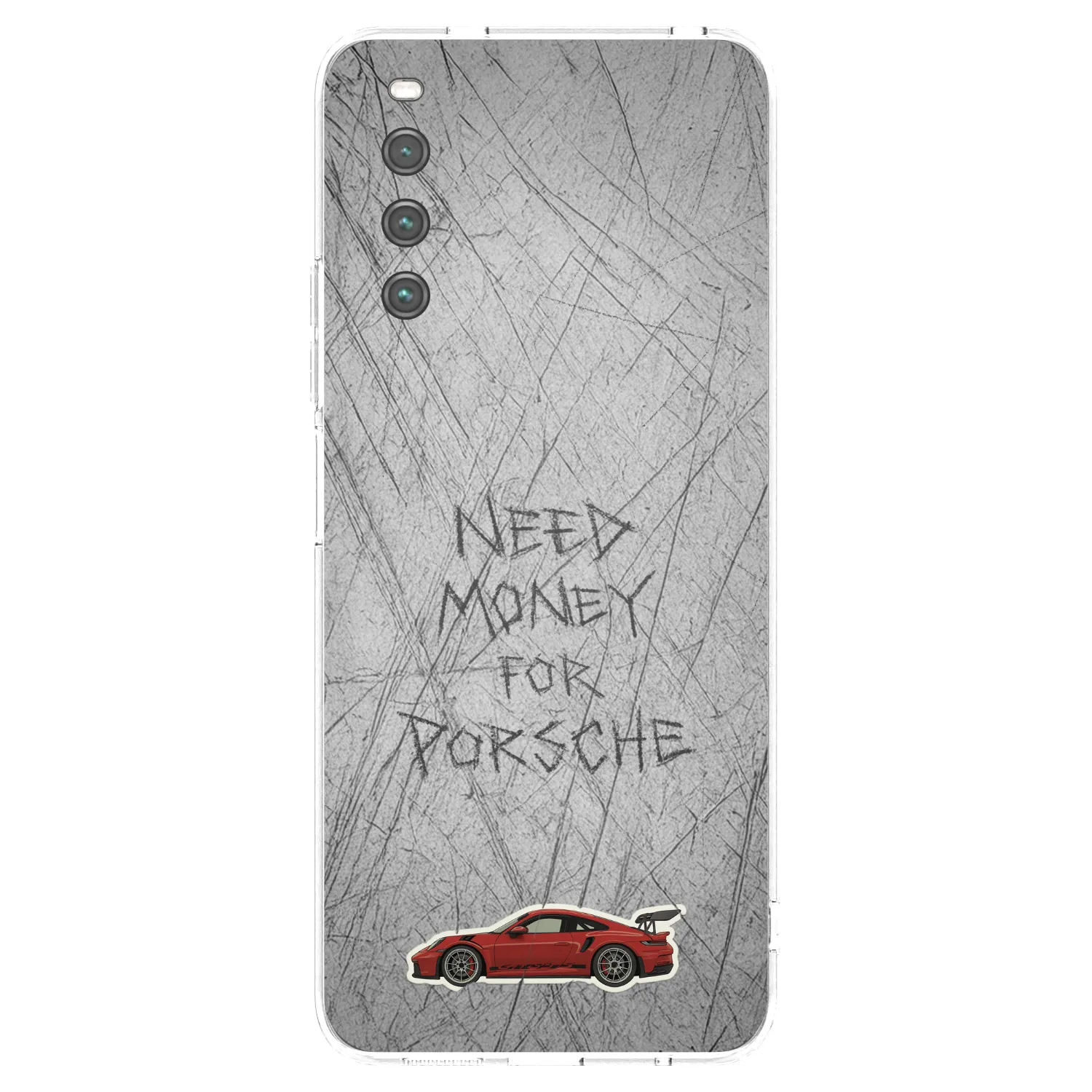 Picasee silikónový prehľadný obal pre Sony Xperia 10 IV 5G - Garage Scratch