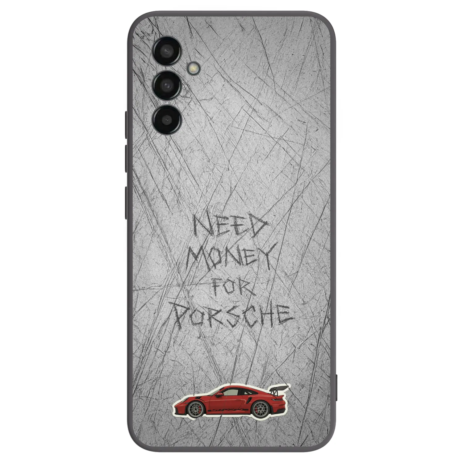 Picasee silikónový čierny obal pre Samsung Galaxy M13 M135F - Garage Scratch