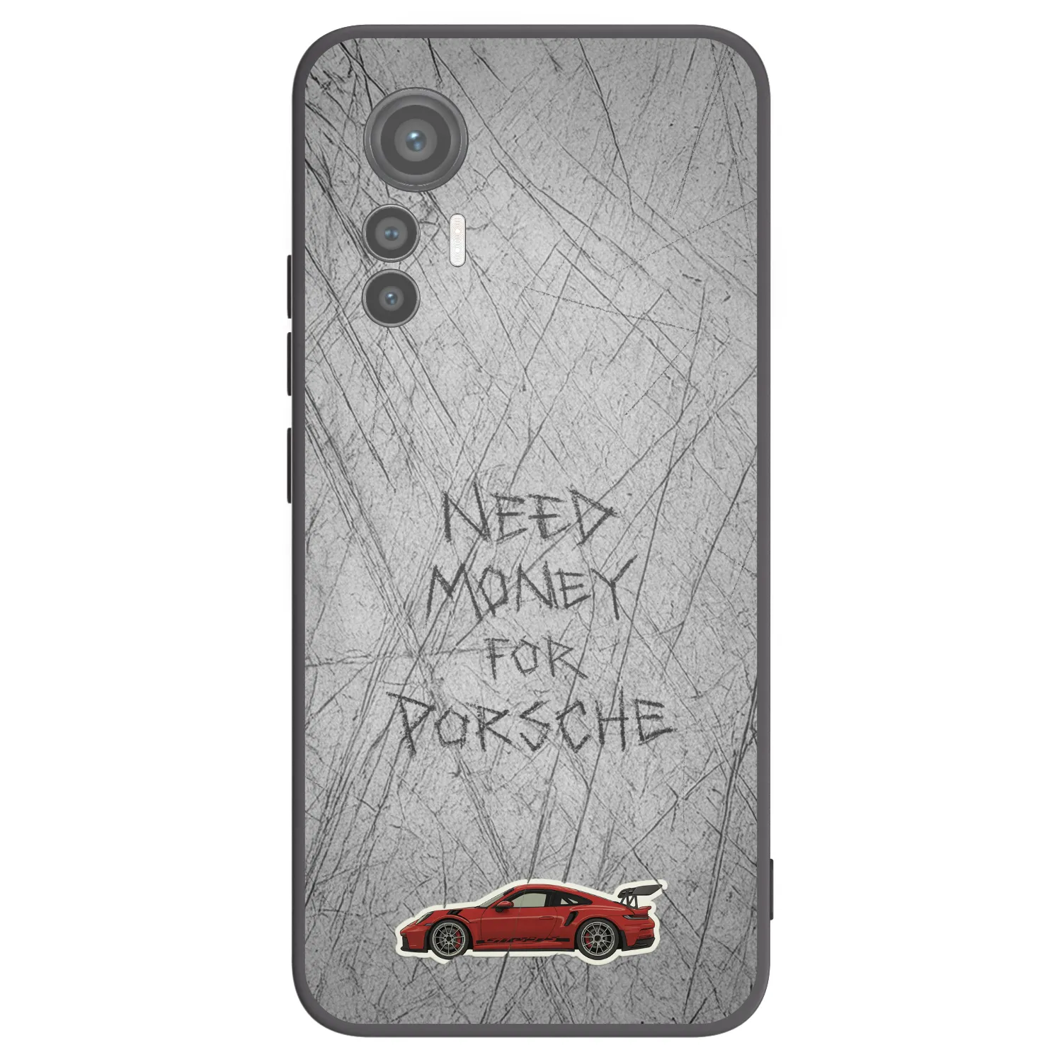Picasee silikónový čierny obal pre Xiaomi 12 Lite - Garage Scratch