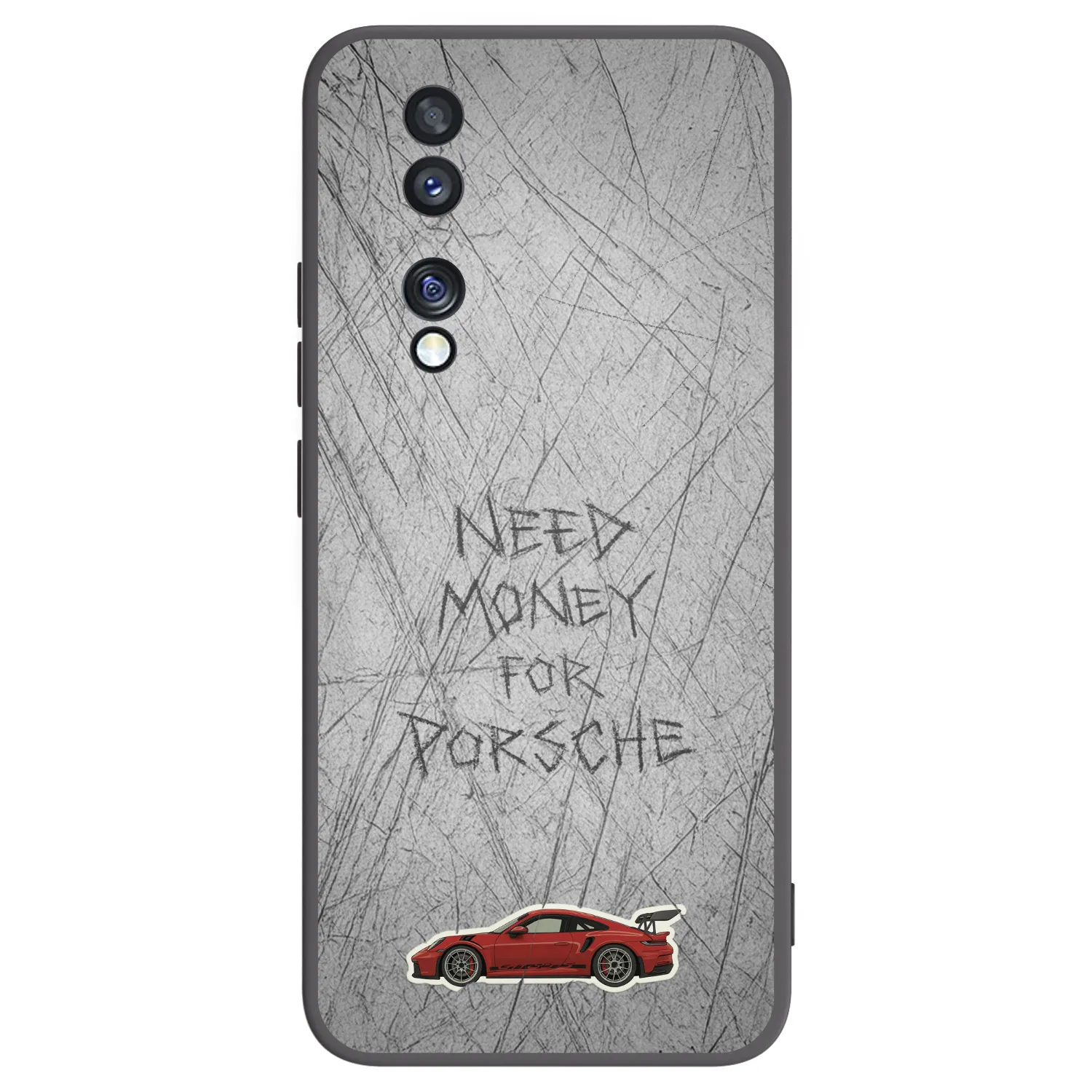 Picasee silikónový čierny obal pre Honor 70 - Garage Scratch