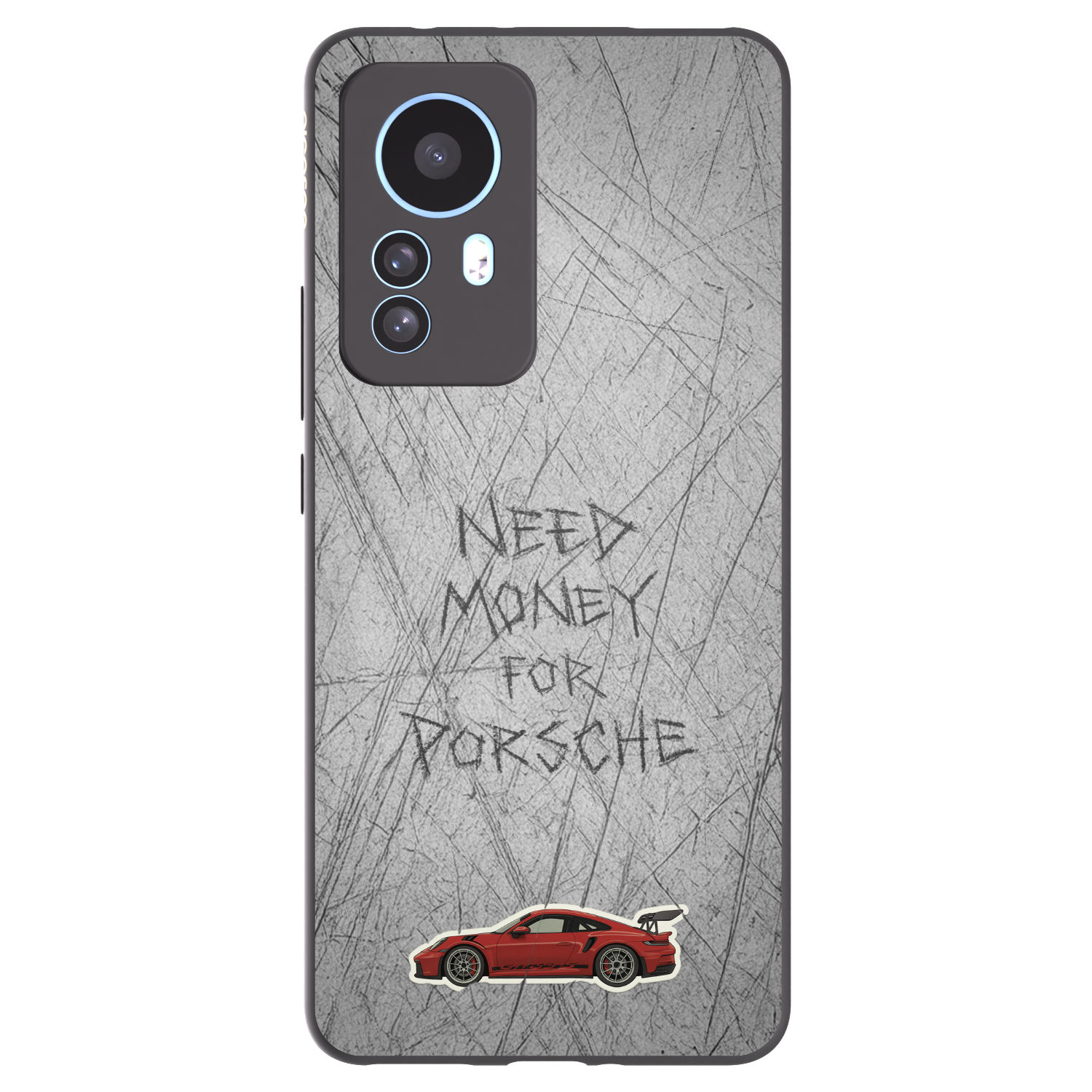 Picasee silikónový čierny obal pre Xiaomi 12T Pro - Garage Scratch