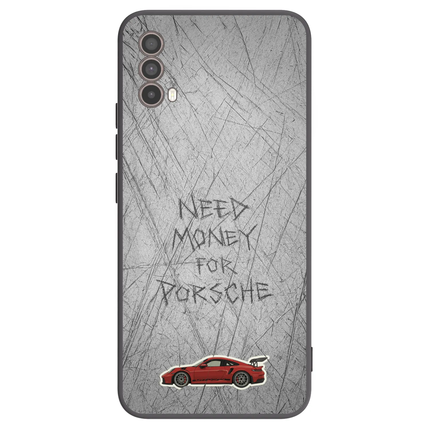 Picasee silikónový čierny obal pre Motorola Moto E40 - Garage Scratch