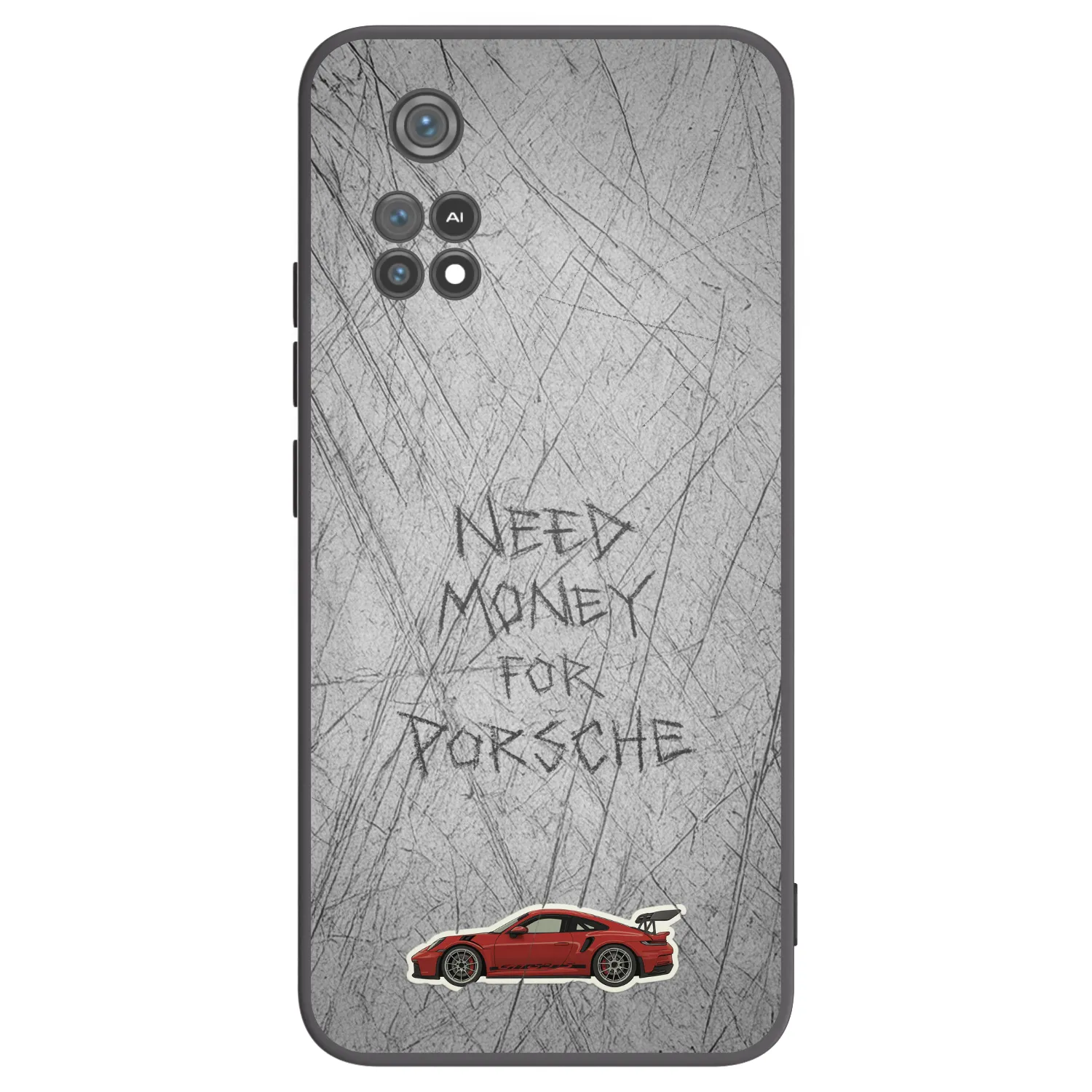Picasee silikónový čierny obal pre Xiaomi Poco M4 Pro - Garage Scratch