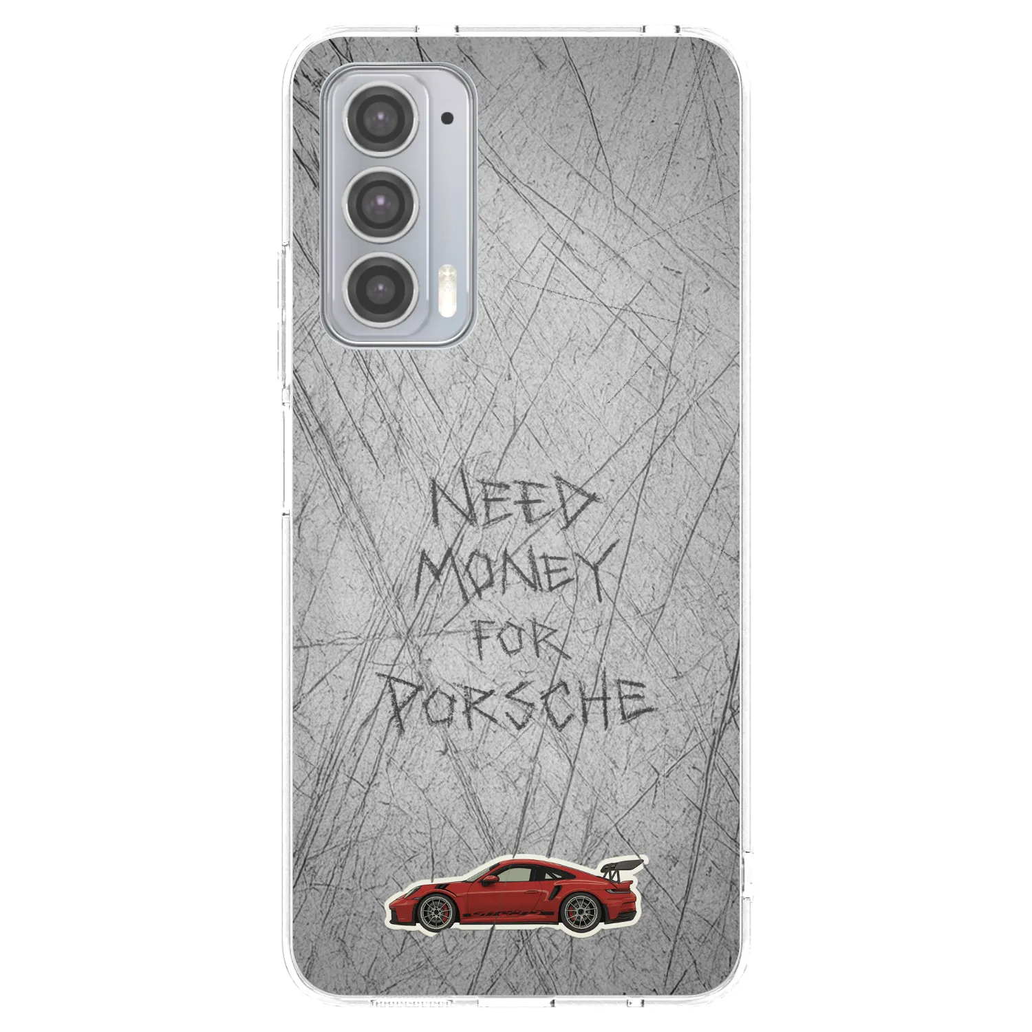 Picasee silikónový prehľadný obal pre Motorola Edge 20 - Garage Scratch