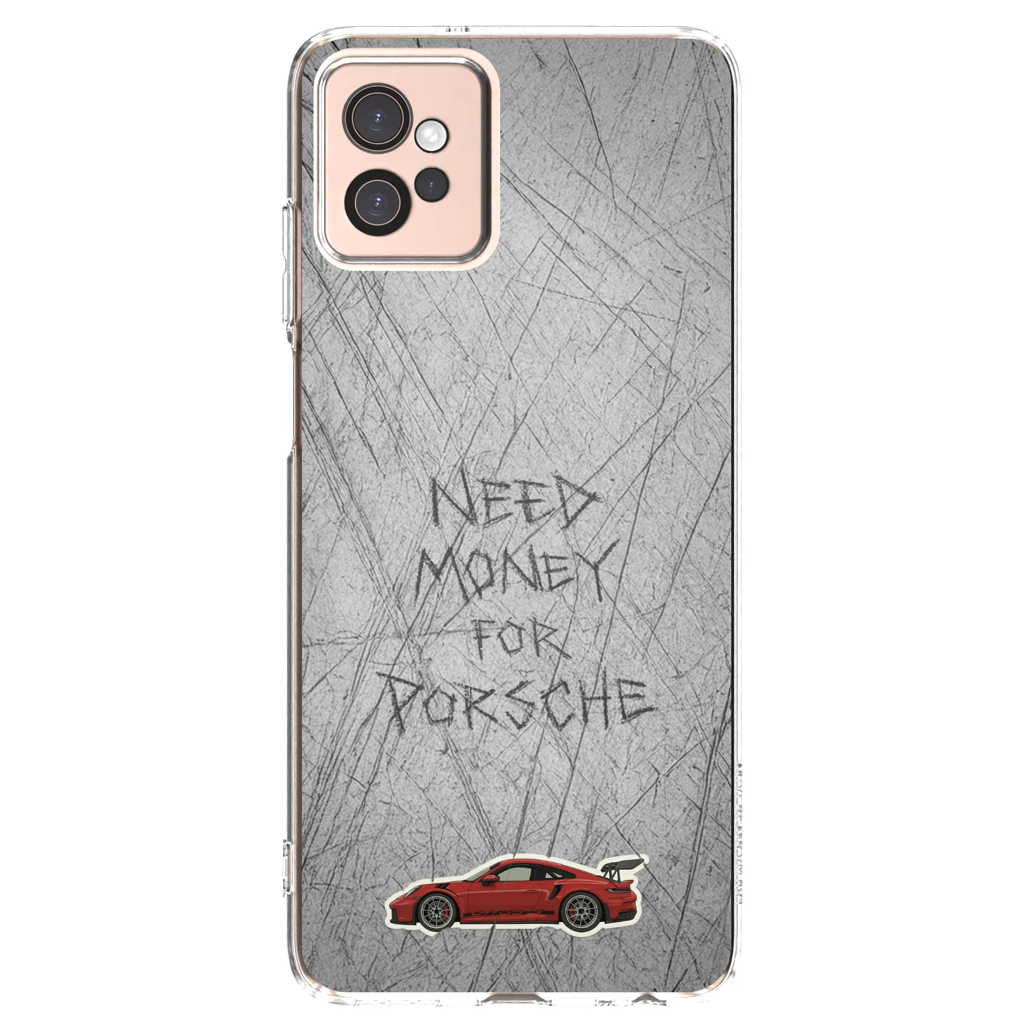 Picasee silikónový prehľadný obal pre Motorola Moto G32 - Garage Scratch