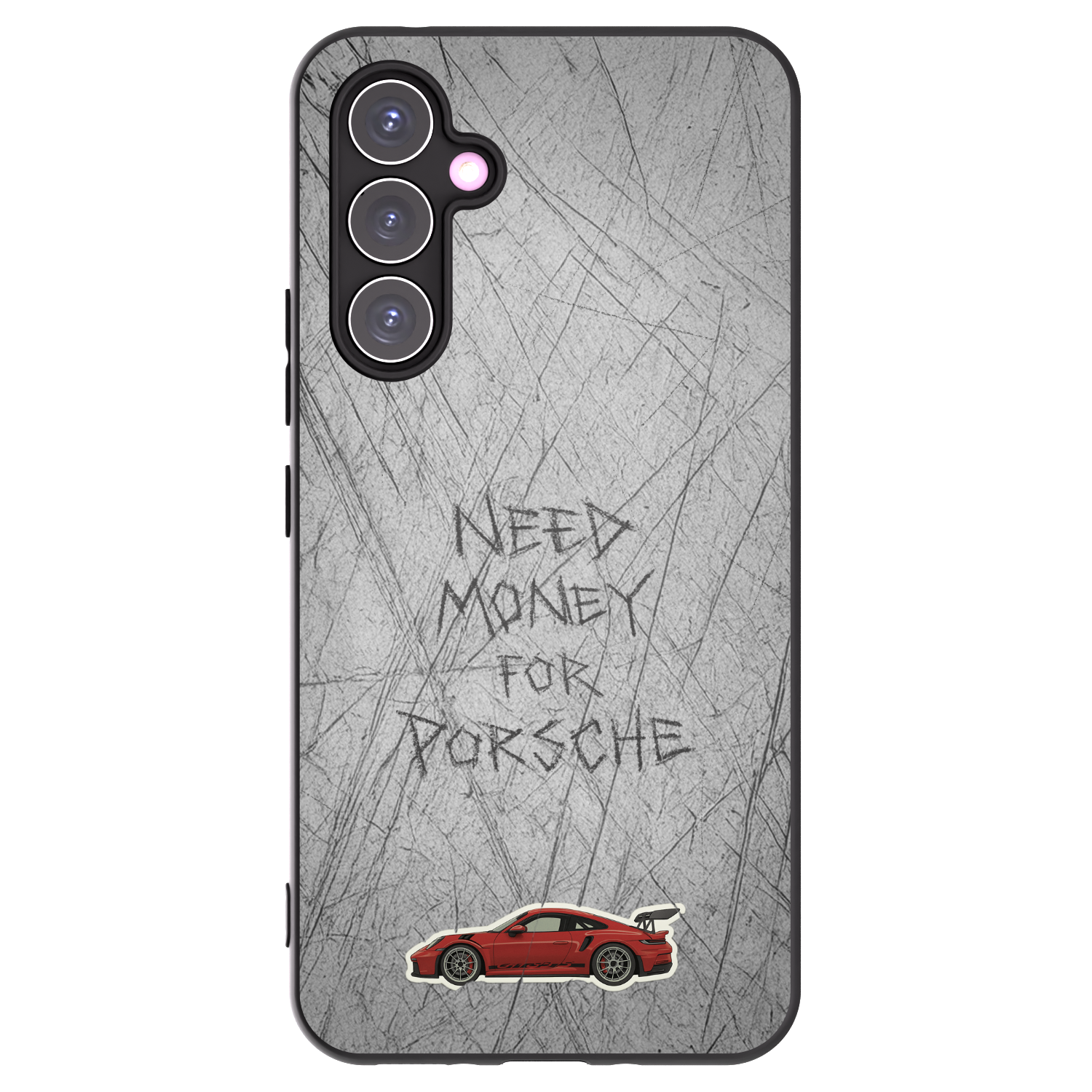 Picasee silikónový čierny obal pre Samsung Galaxy A54 5G A546B - Garage Scratch