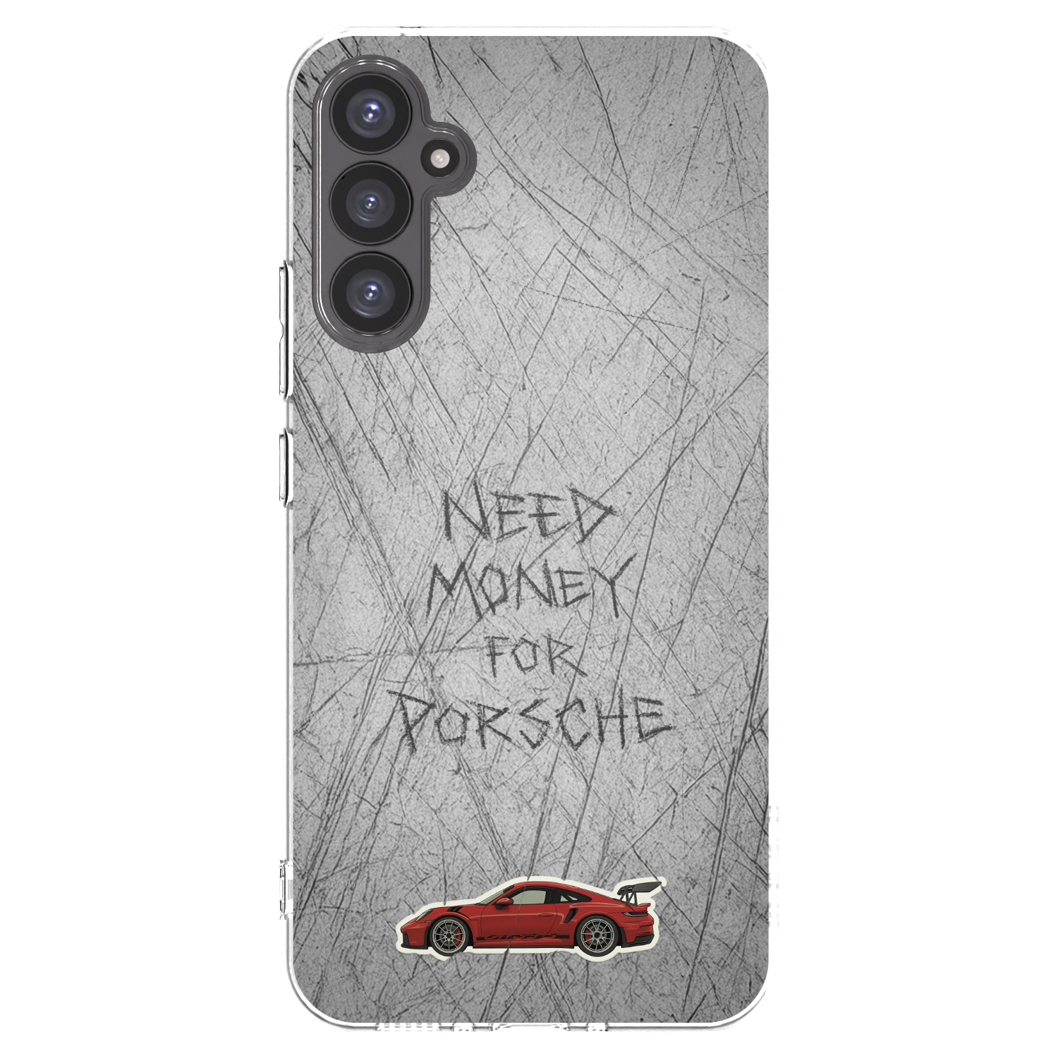 Picasee silikónový prehľadný obal pre Samsung Galaxy A34 5G A346B - Garage Scratch