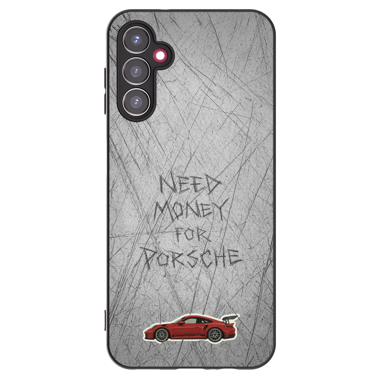 Picasee silikónový čierny obal pre Samsung Galaxy A14 5G A146P - Garage Scratch