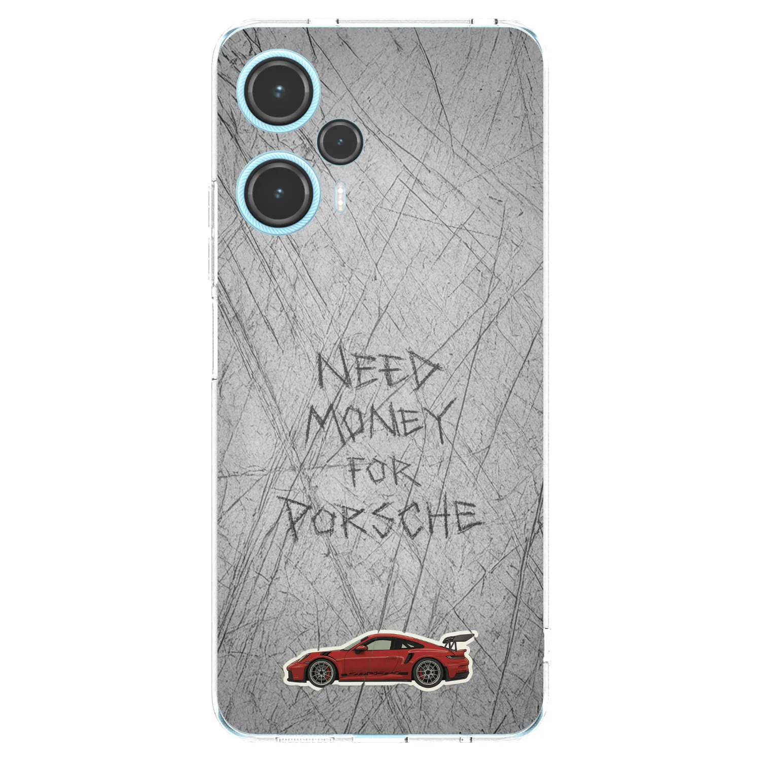 Picasee silikónový prehľadný obal pre Xiaomi Poco F5 - Garage Scratch