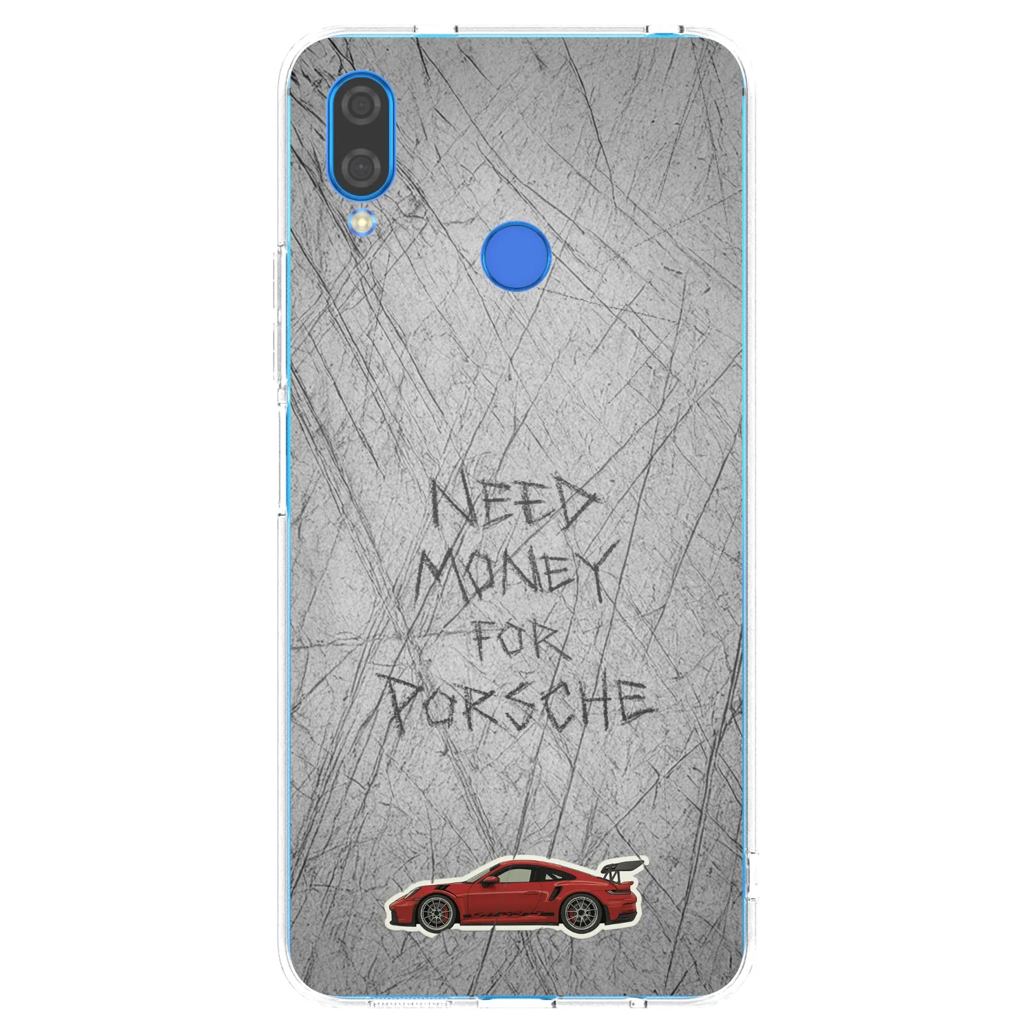 Picasee silikónový prehľadný obal pre Huawei Nova 3 - Garage Scratch