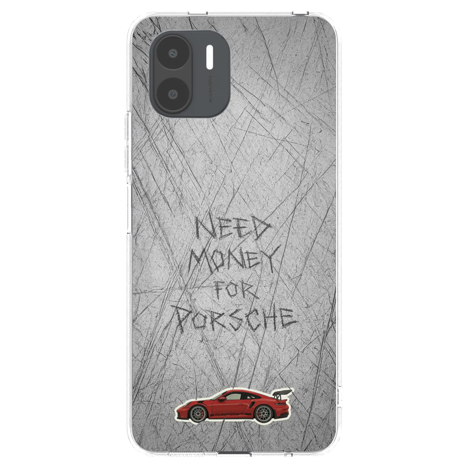 Picasee silikónový prehľadný obal pre Xiaomi Redmi A2 - Garage Scratch