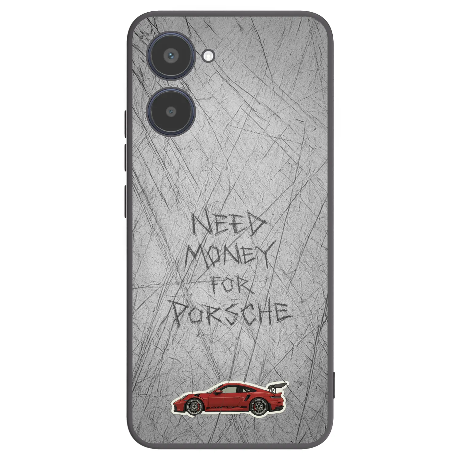 Picasee silikónový čierny obal pre Realme 10 4G - Garage Scratch