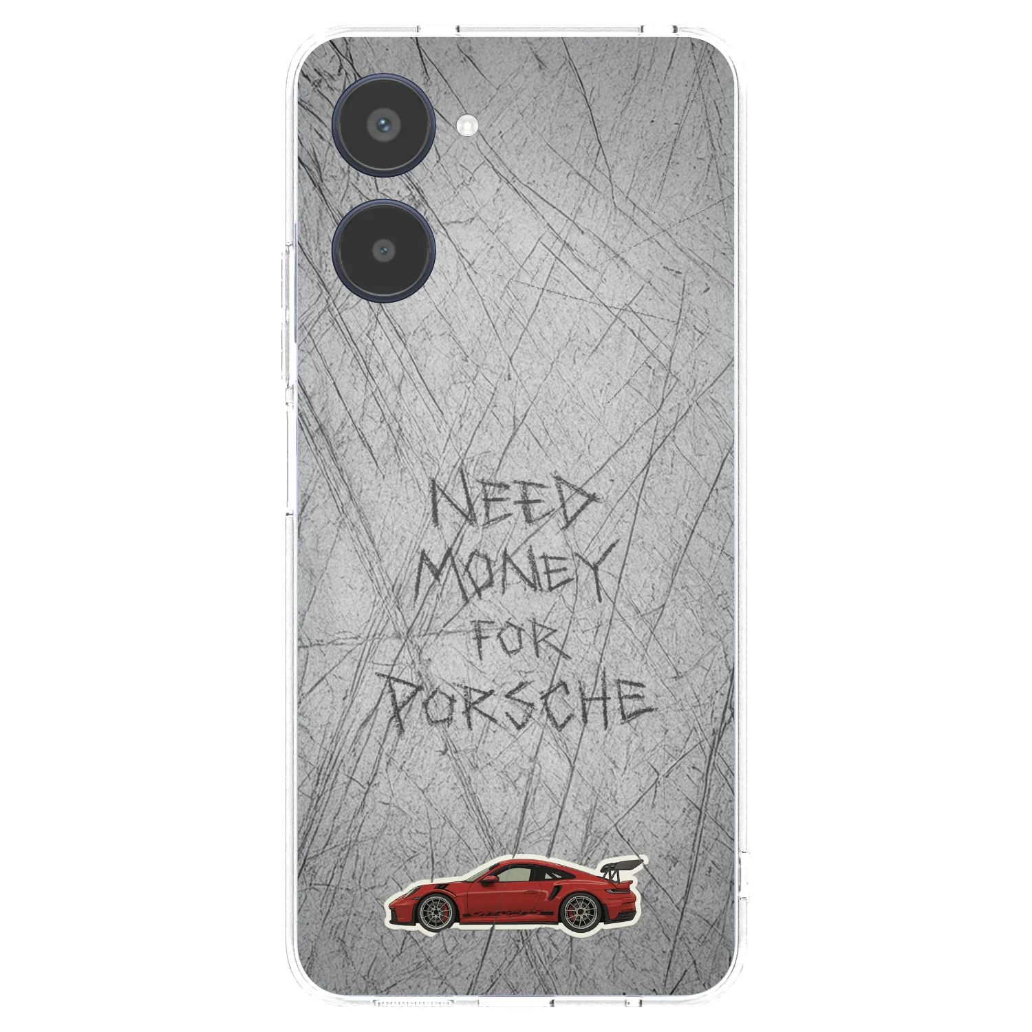 Picasee silikónový prehľadný obal pre Realme 10 4G - Garage Scratch