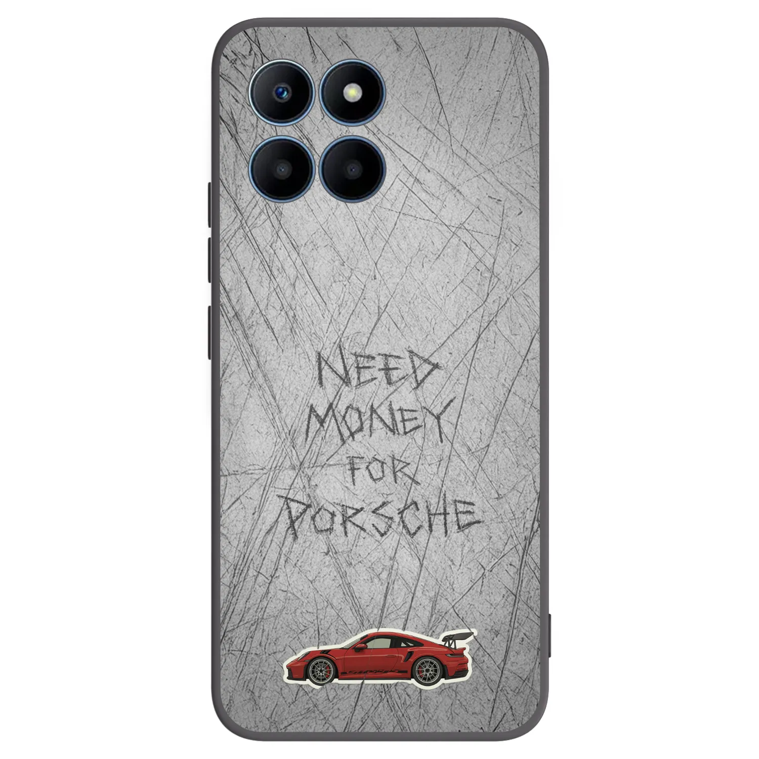 Picasee silikónový čierny obal pre Honor 70 Lite - Garage Scratch