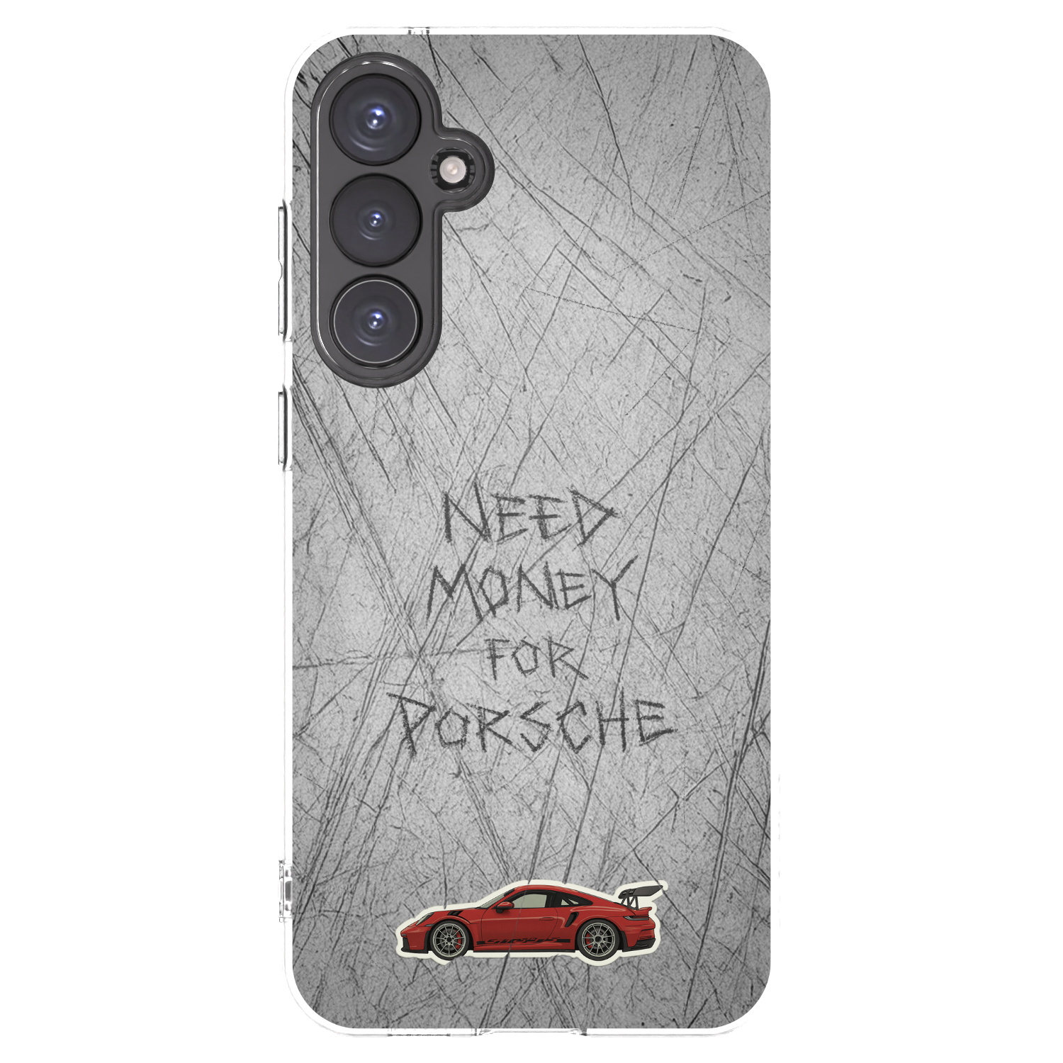 Picasee silikónový prehľadný obal pre Samsung Galaxy S23 FE S711B - Garage Scratch