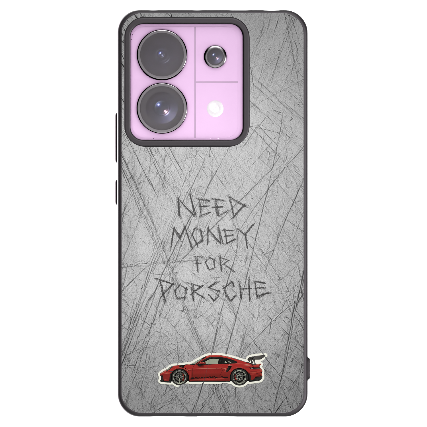 Picasee silikónový čierny obal pre Xiaomi Redmi Note 13 Pro 5G - Garage Scratch