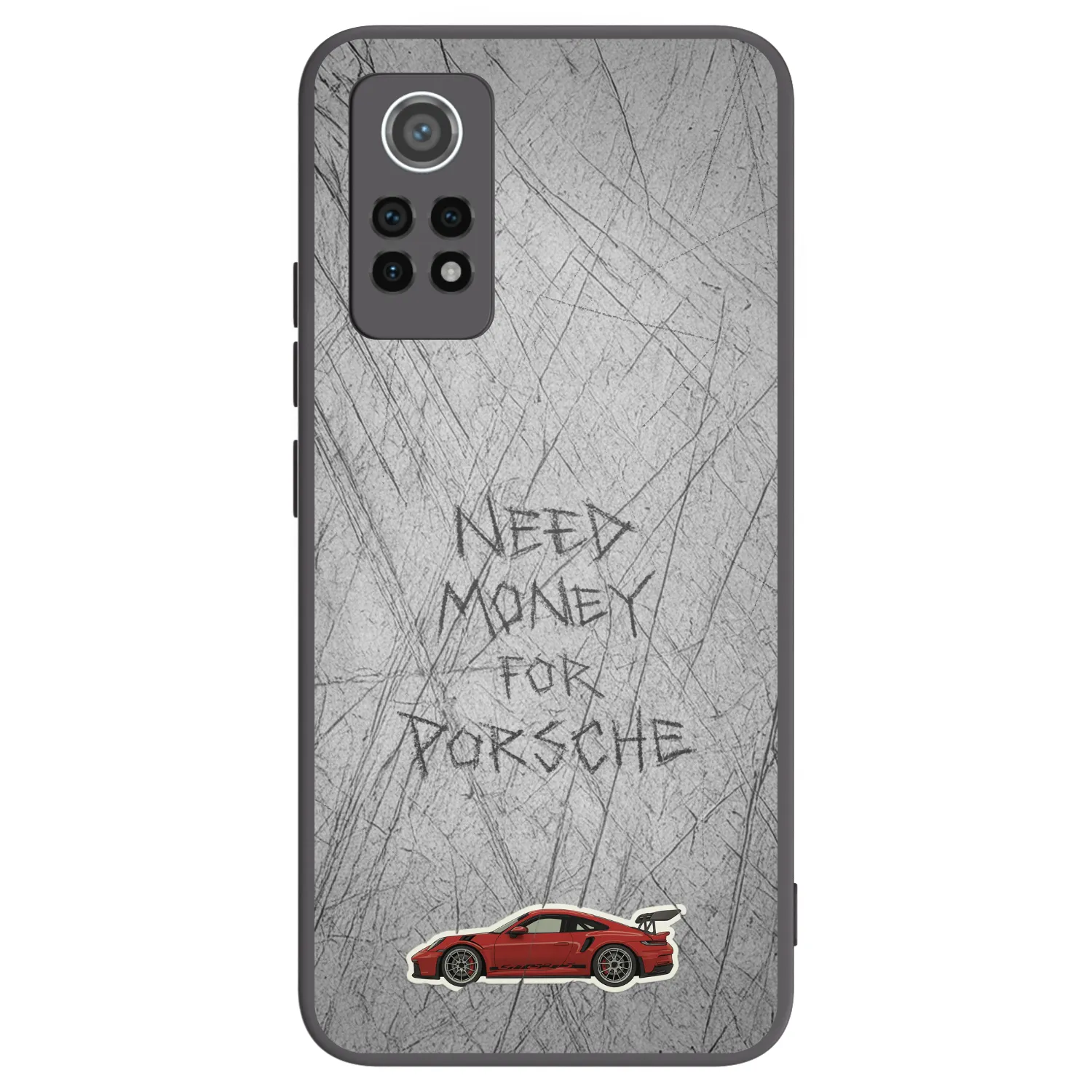Picasee silikónový čierny obal pre Xiaomi Redmi Note 12 Pro 4G - Garage Scratch