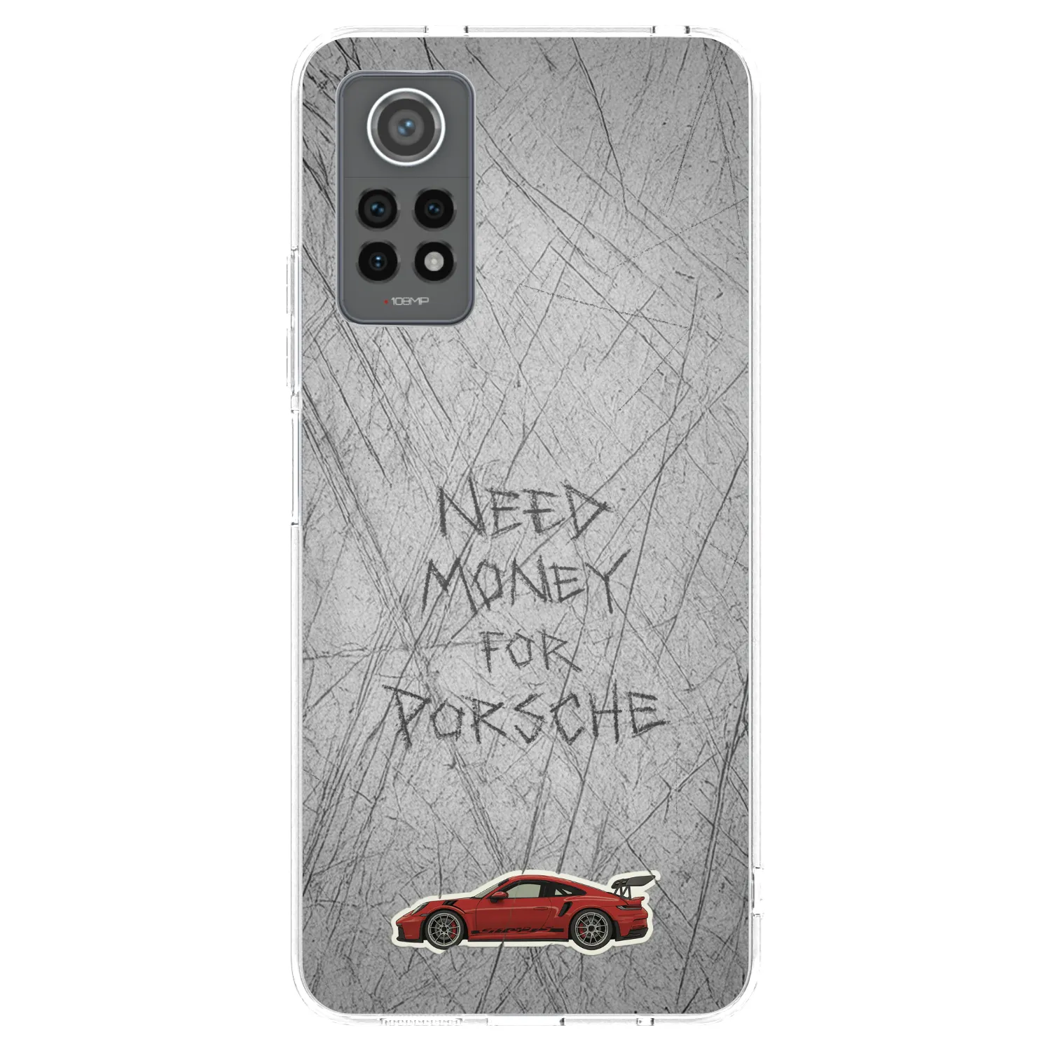 Picasee silikónový prehľadný obal pre Xiaomi Redmi Note 12 Pro 4G - Garage Scratch