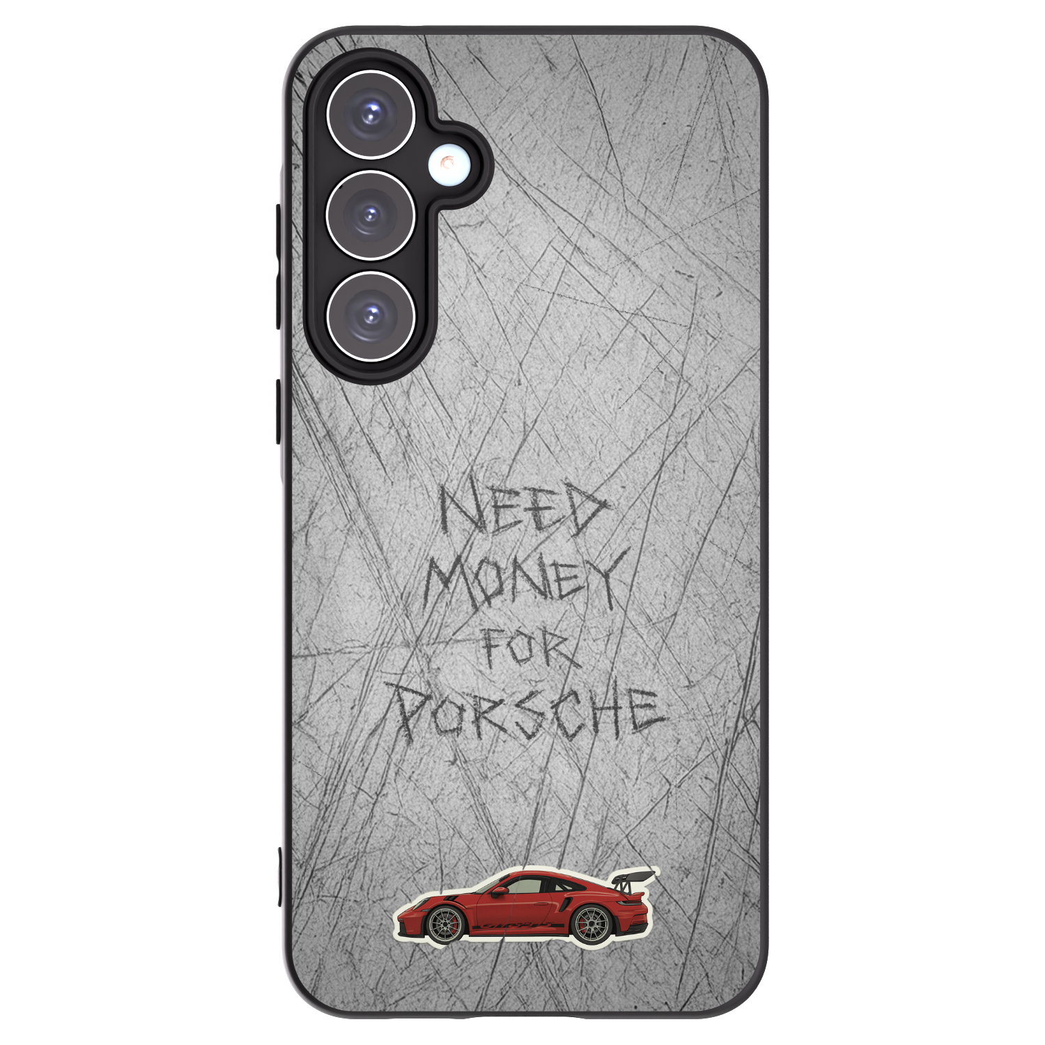 Picasee silikónový čierny obal pre Samsung Galaxy A55 5G A556B - Garage Scratch