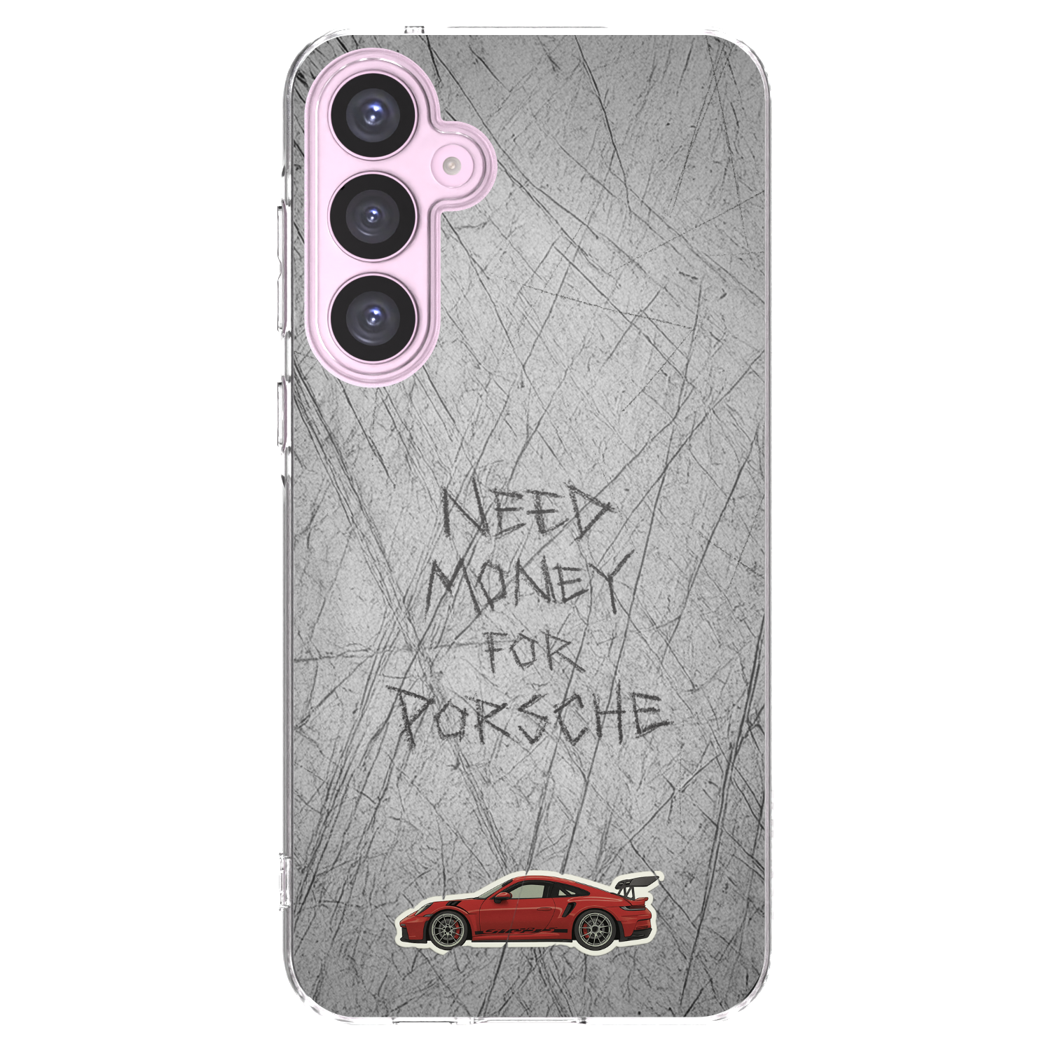 Picasee silikónový prehľadný obal pre Samsung Galaxy A55 5G A556B - Garage Scratch