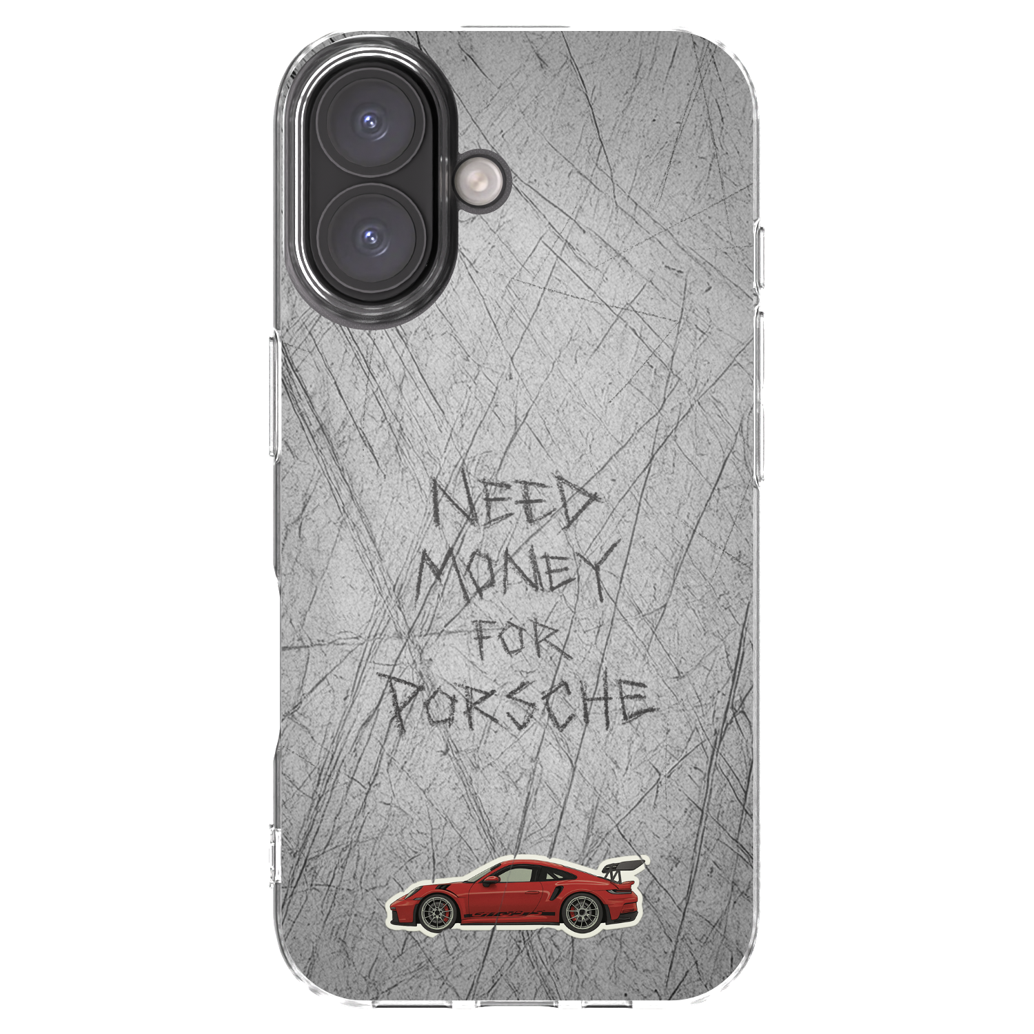 Picasee silikónový prehľadný obal pre Apple iPhone 16 - Garage Scratch